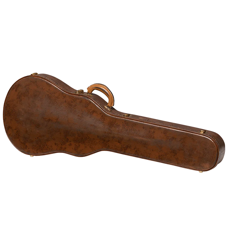 Lifton Historic 5-Latch Hardshell Case, Les Paul, Aged, Brown/Pink