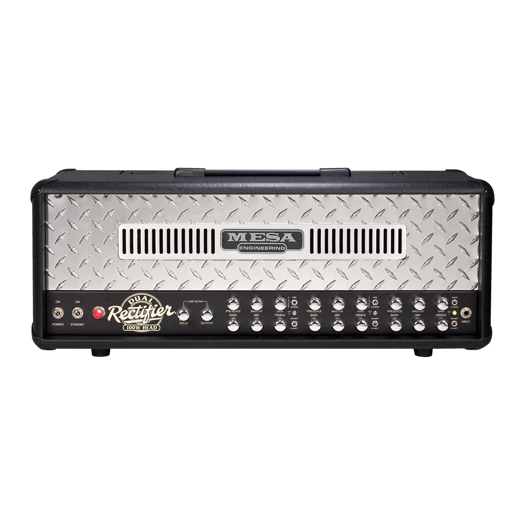 Mesa/Boogie Dual Rectifier Head, Black Taurus