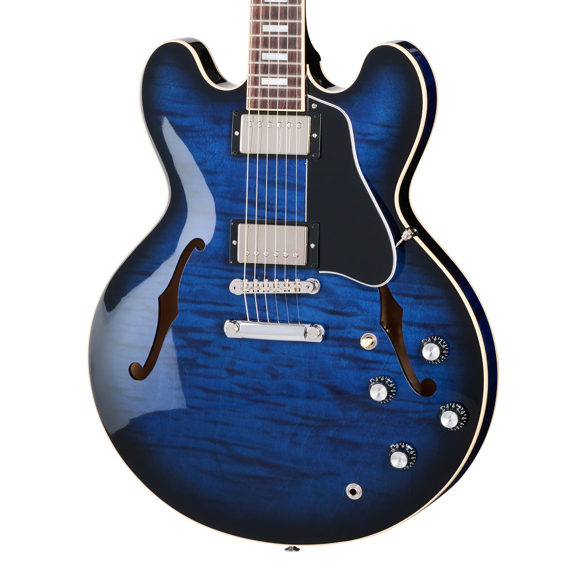 Gibson ES-335 Figured Custom Color, Deep Ocean Burst