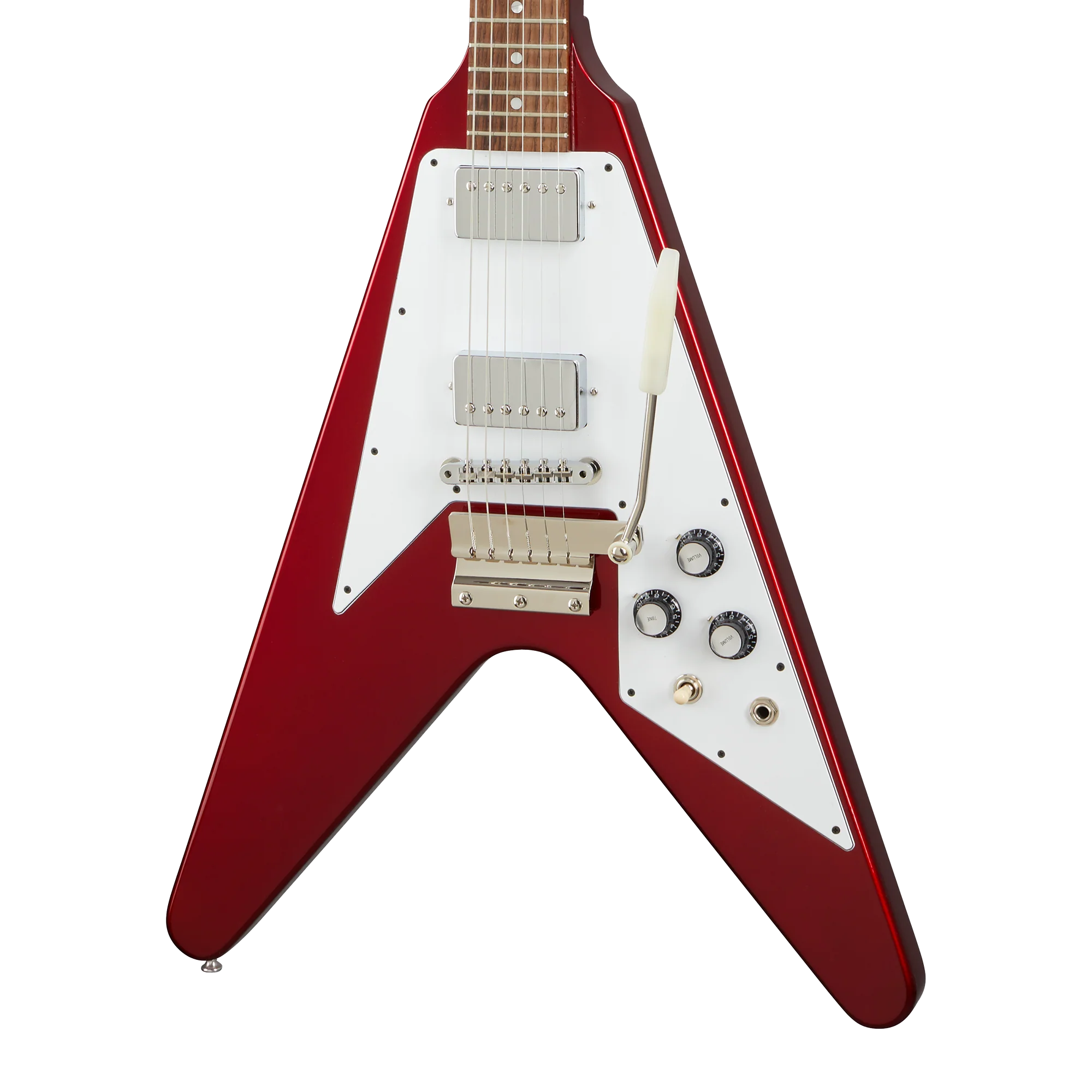 Gibson Custom 1967 Mahogany Flying V Reissue, Gloss, Sparkling Burgundy