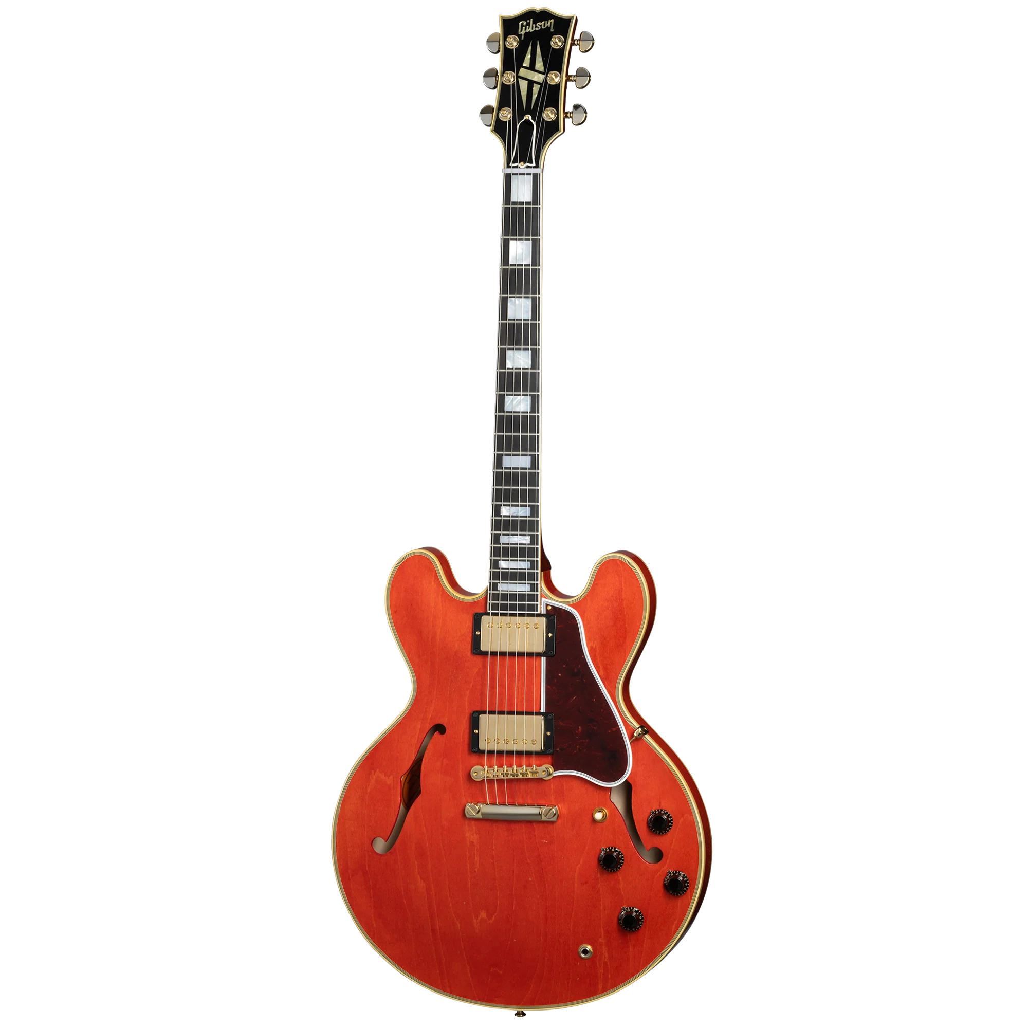 Gibson Custom 1959 ES-355 Reissue, Light Aged, Grapefruit Red