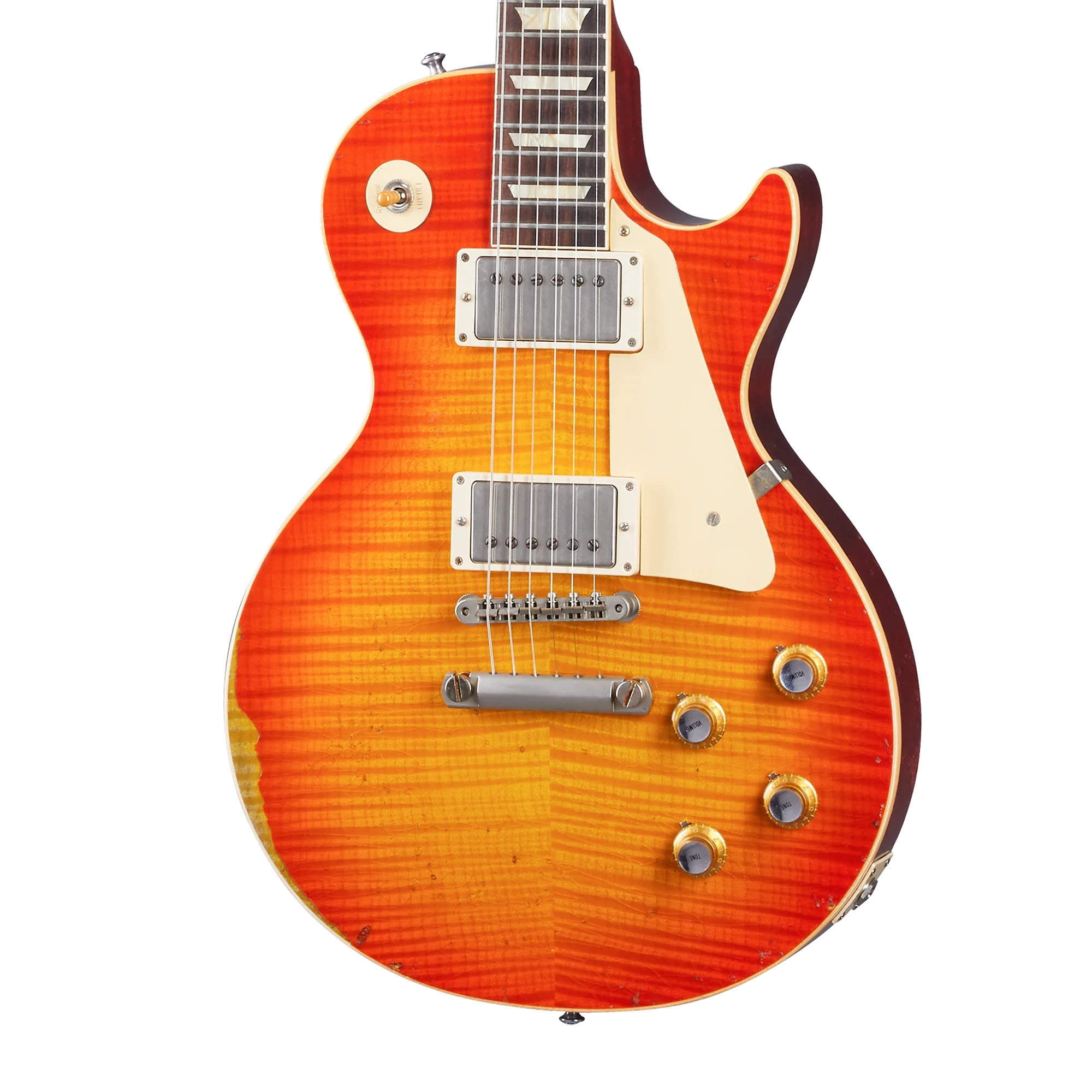 Gibson Custom 1960 Les Paul Standard Reissue, Heavy Aged, Tangerine Burst