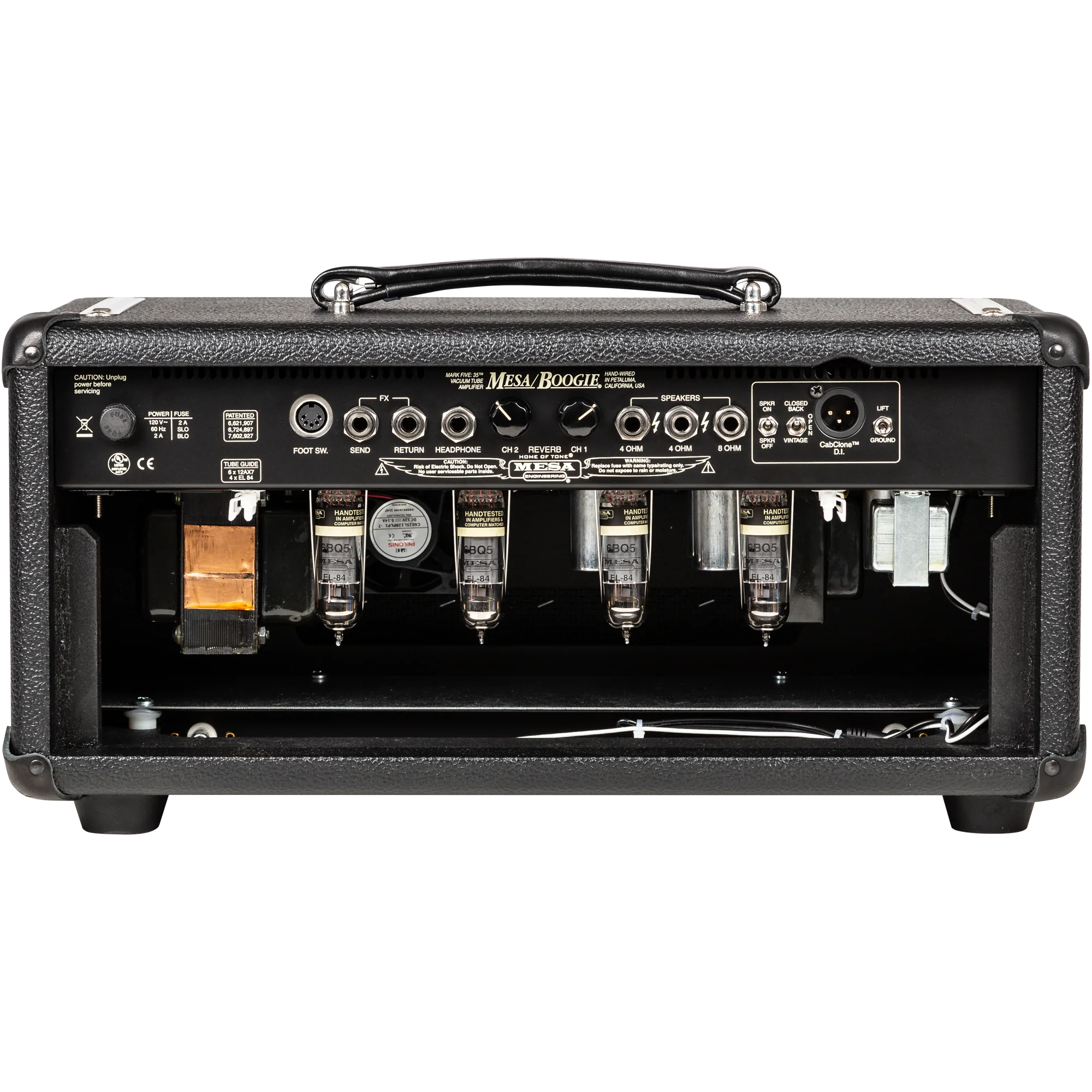 Mesa/Boogie Mark Five: 35 Head, Black Bronco, EU