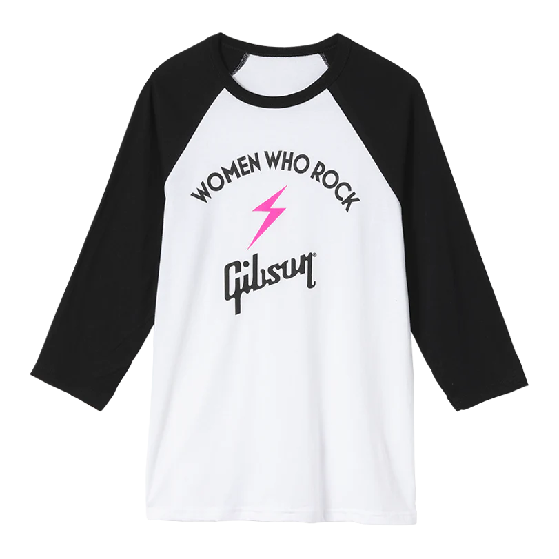 Women Who Rock x Gibson Baseball Tee