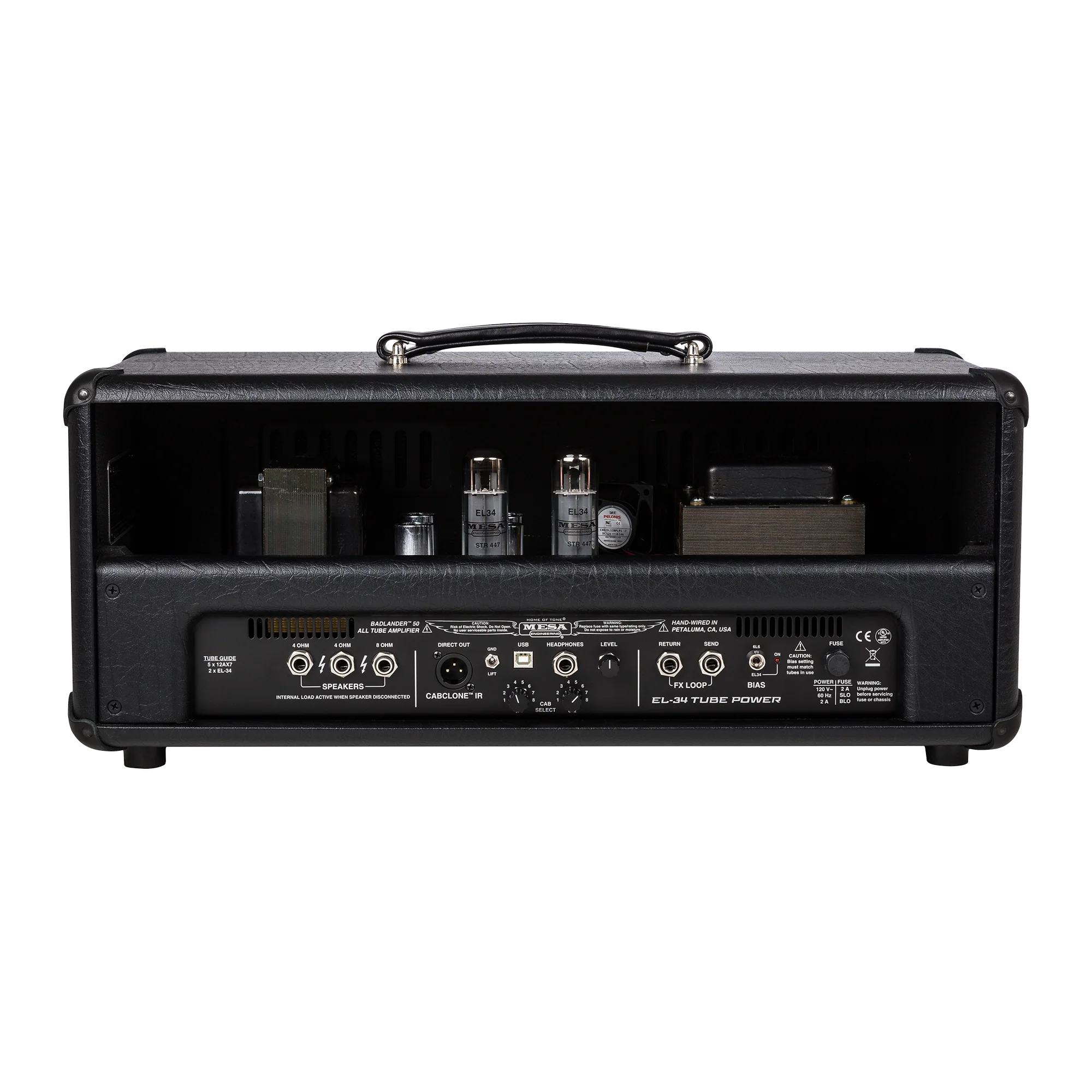 Mesa/Boogie Badlander 50 Head, Black Taurus