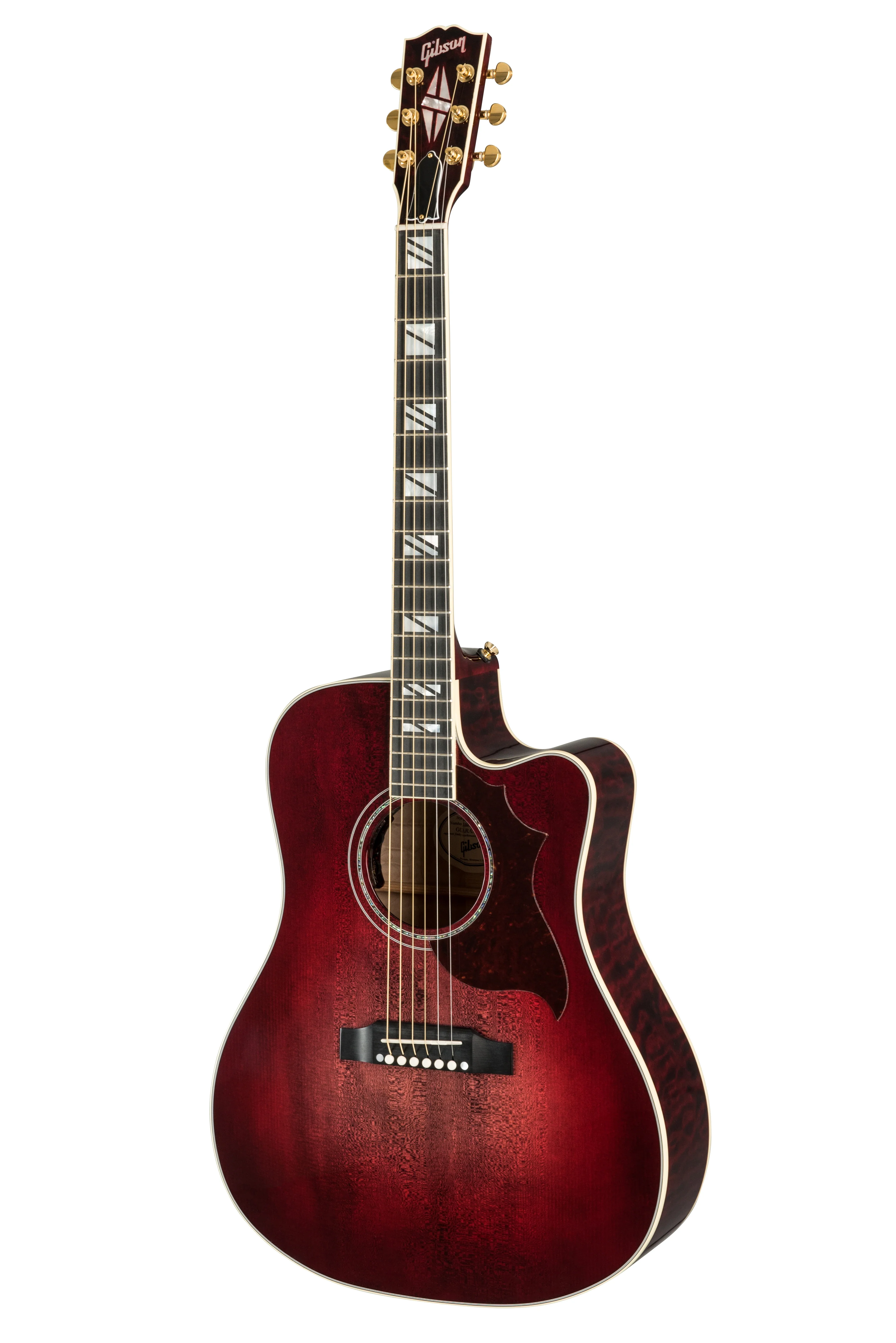 Gibson Songwriter Chroma - Quilt Maple, Black Cherry