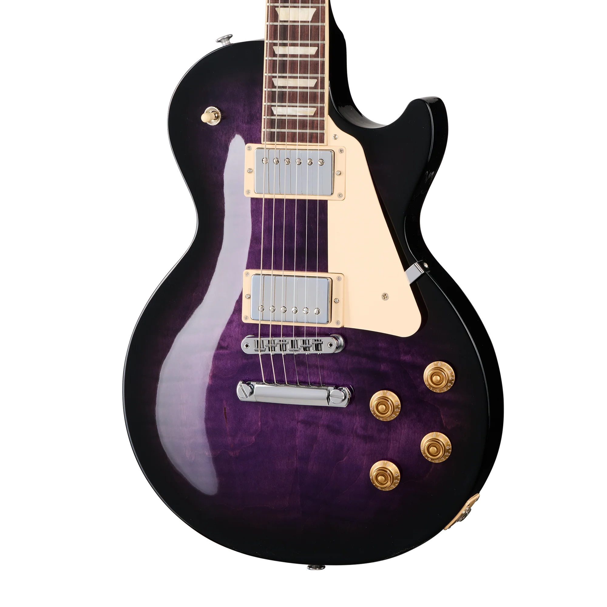 Gibson Les Paul Studio Figured Top, Dark Purple Burst, Exclusive