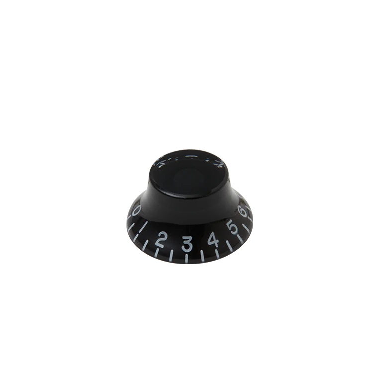 Gibson Top Hat Knobs, Black, 4 pack