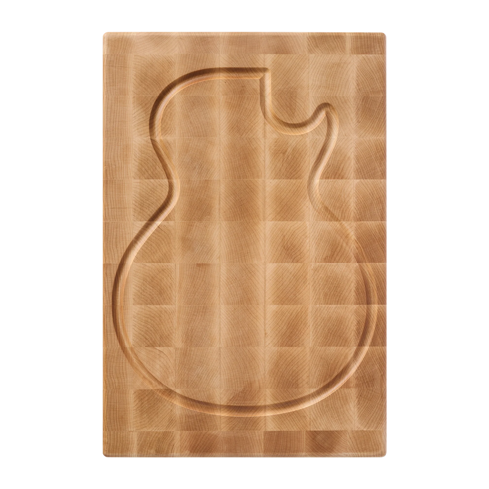 Gibson Maple Les Paul Cutting Board, End Grain, Exclusive