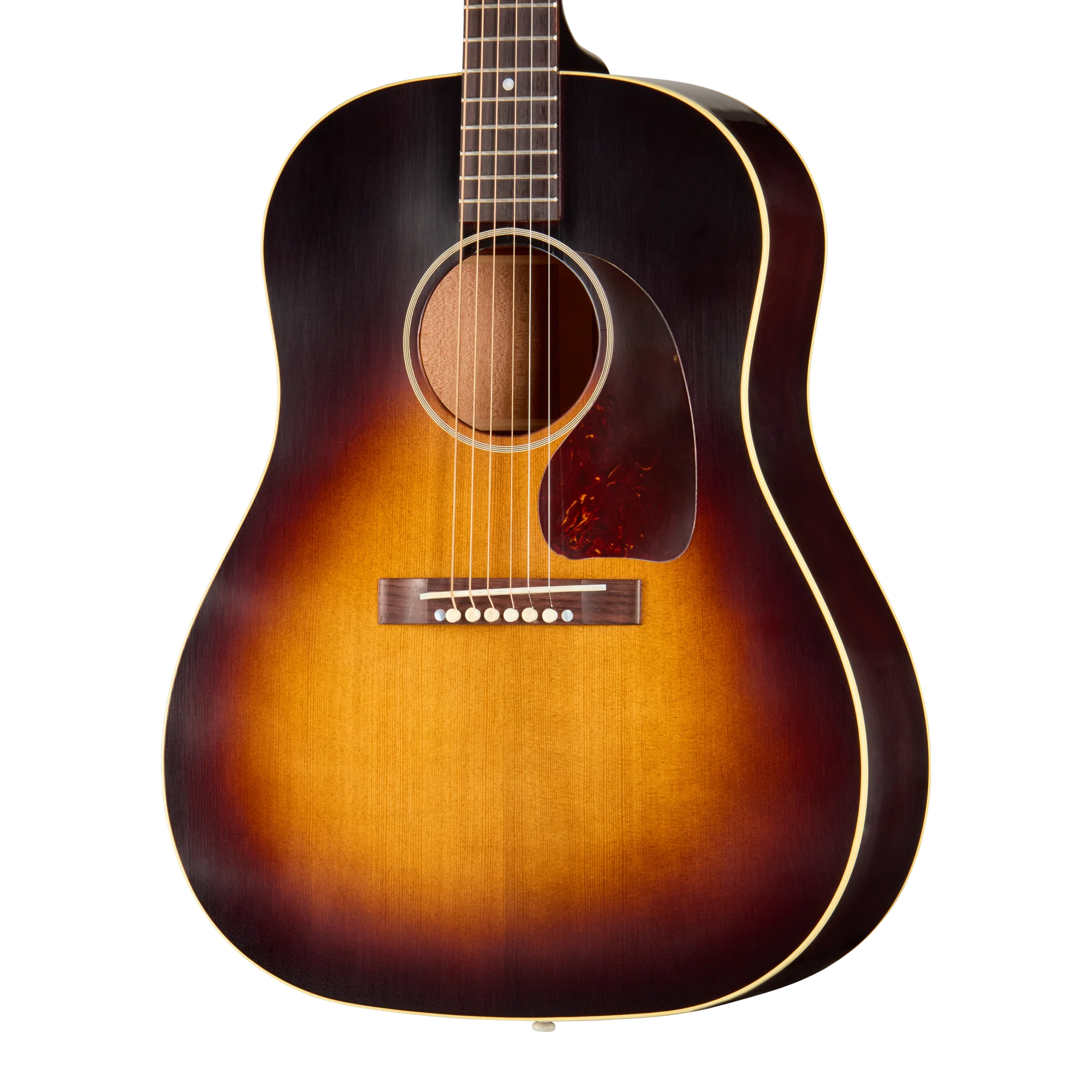 Gibson Custom 1942 Banner J-45 Reissue, Ultra Light Aged, Vintage Sunburst