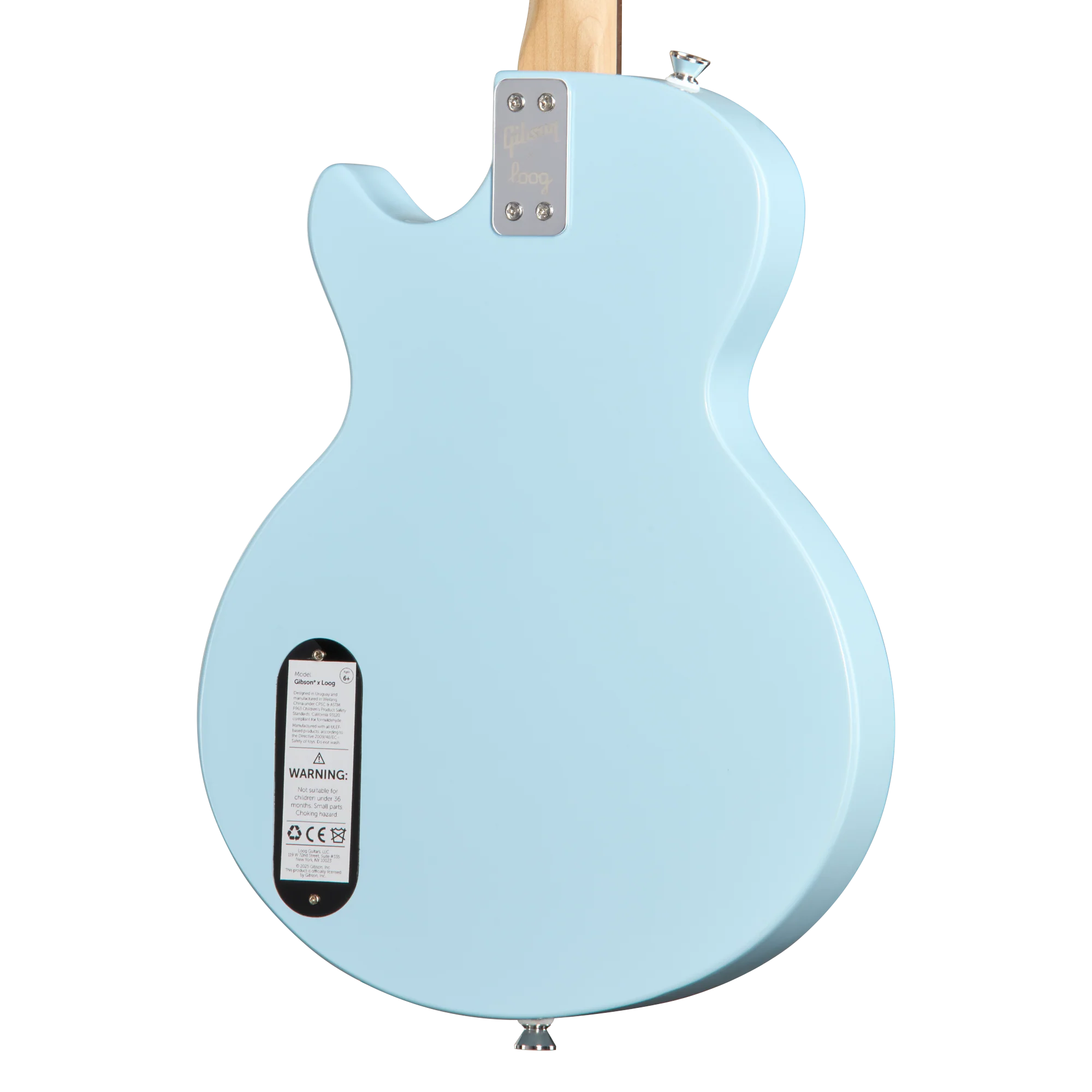 Gibson x Loog 3-String Les Paul, Frost Blue