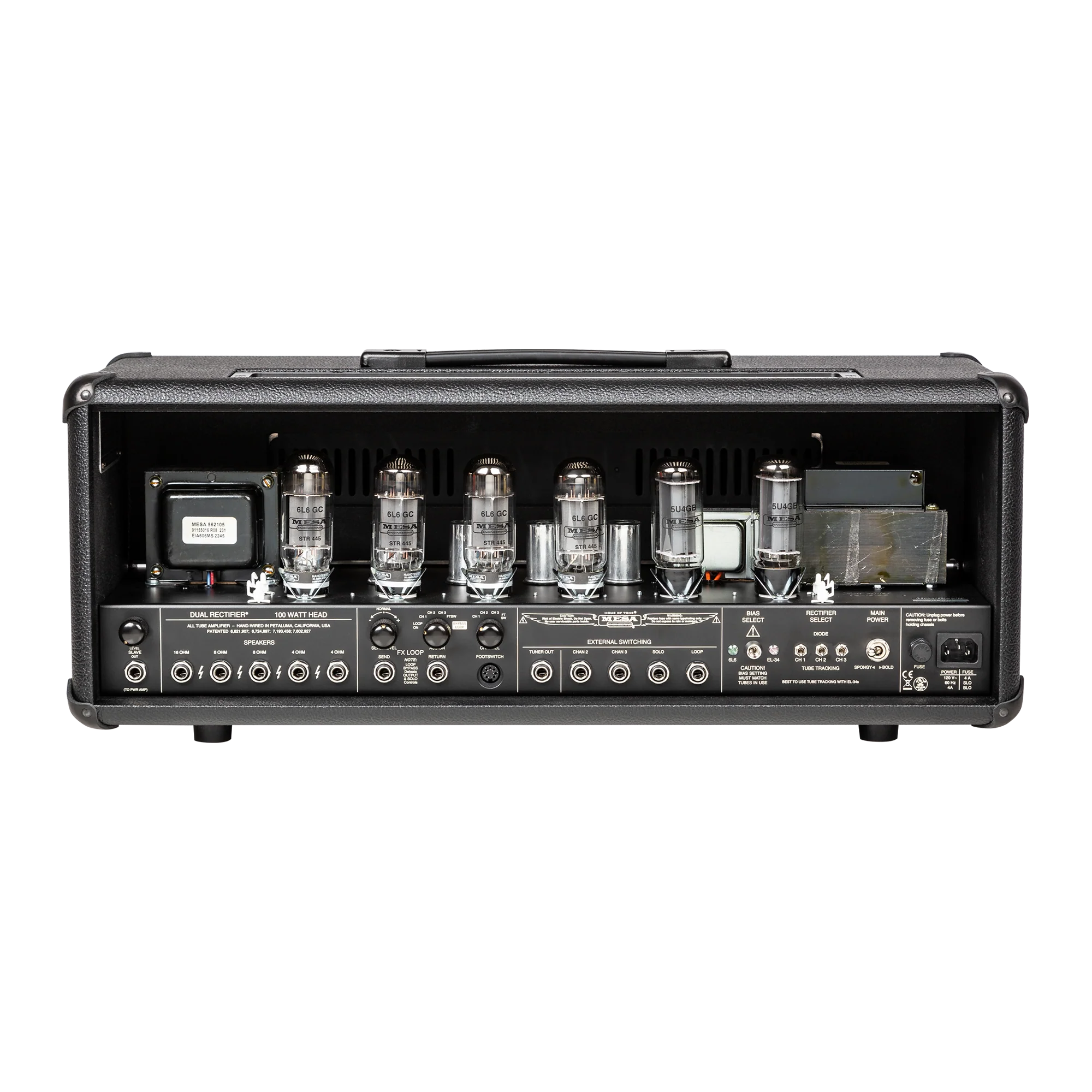 Mesa/Boogie Dual Rectifier Head, Black Bronco