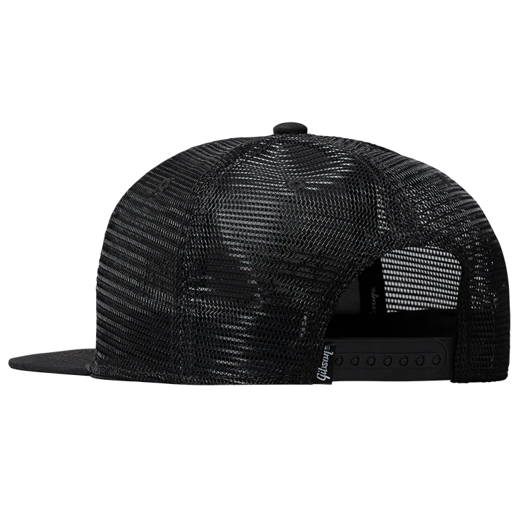 Gibson Slash 'Skully' Trucker Hat, All-Black