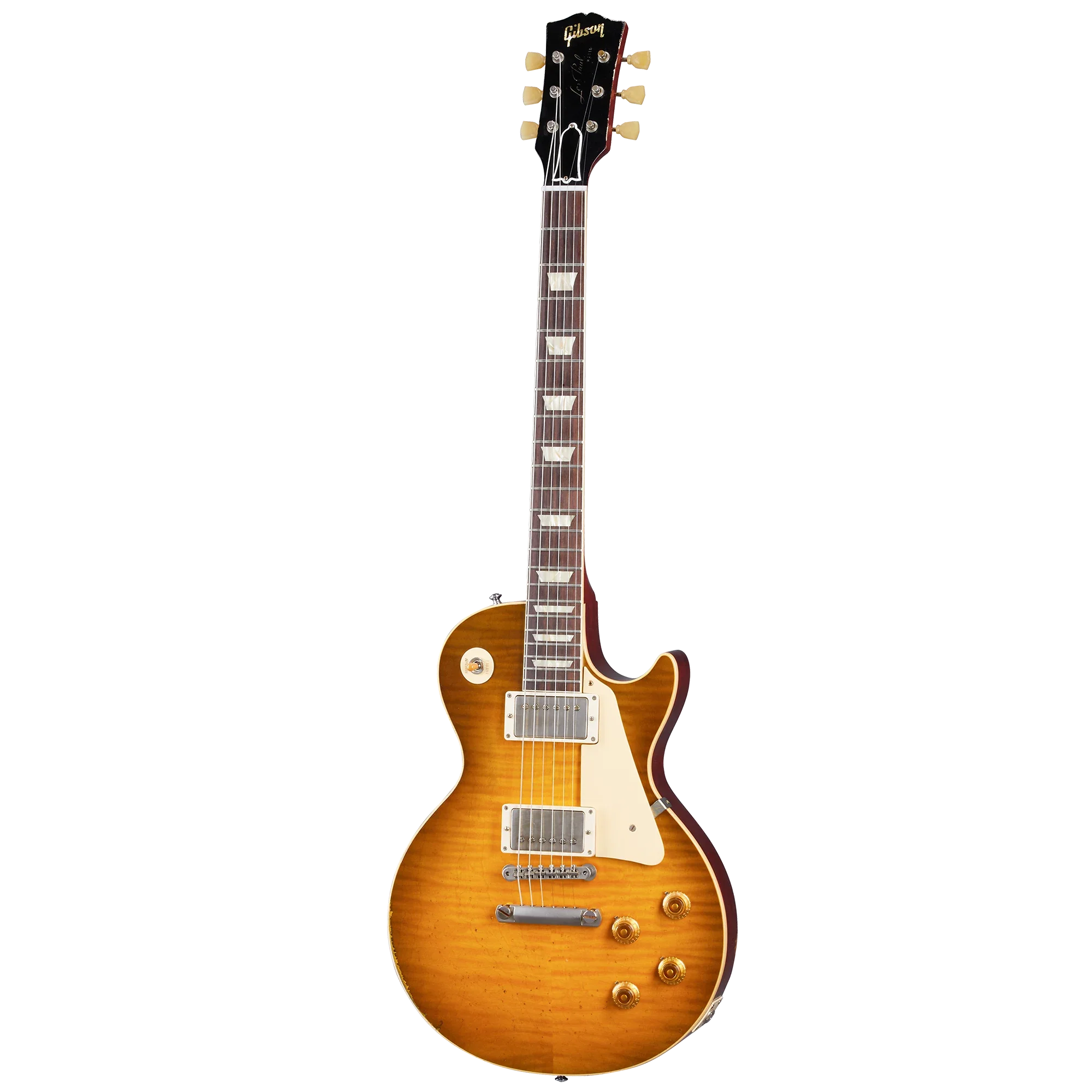 Gibson Custom 1959 Les Paul Standard Reissue, Heavy Aged, Golden Poppy Burst