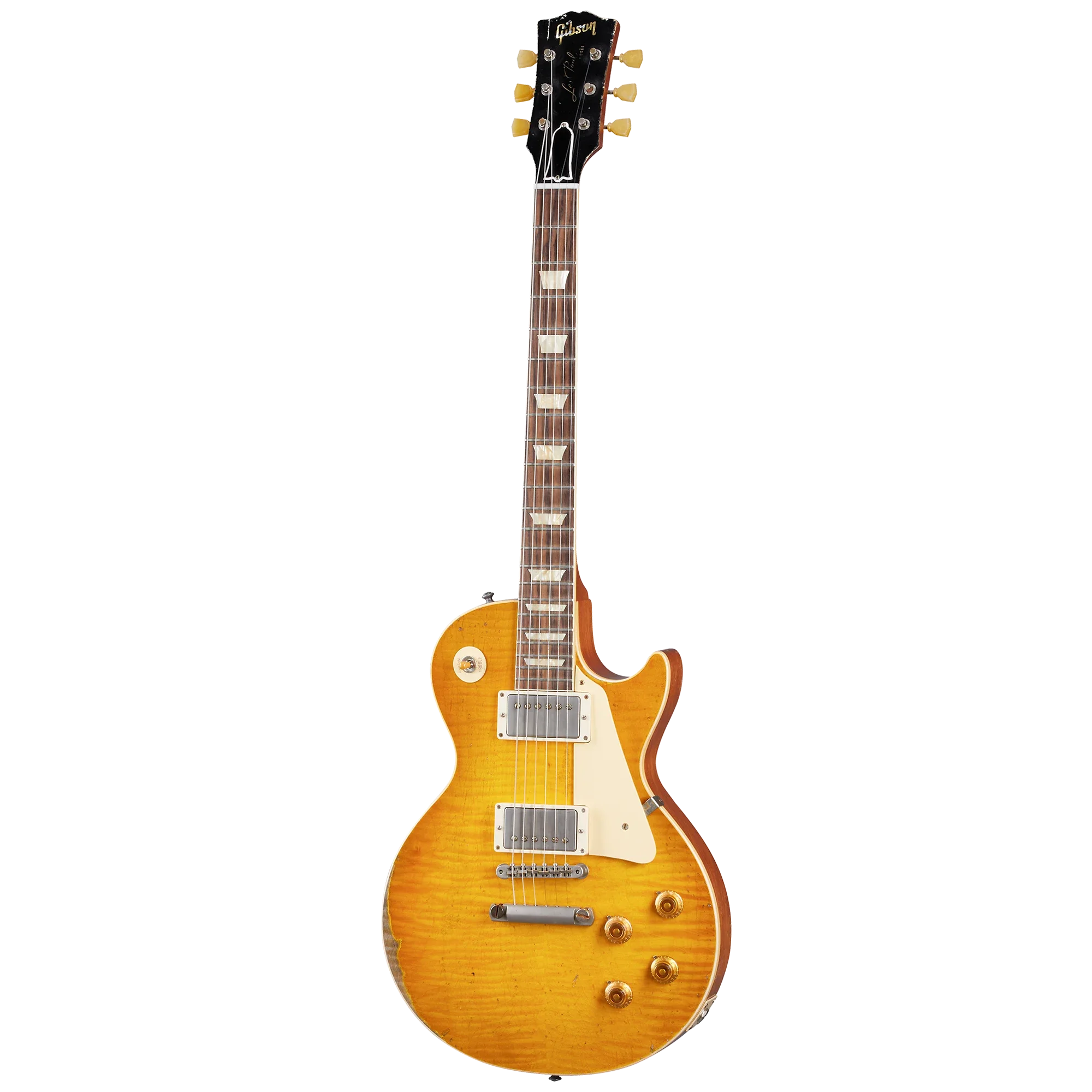 Gibson Custom 1959 Les Paul Standard Reissue, Ultra Heavy Aged, Lemon Burst