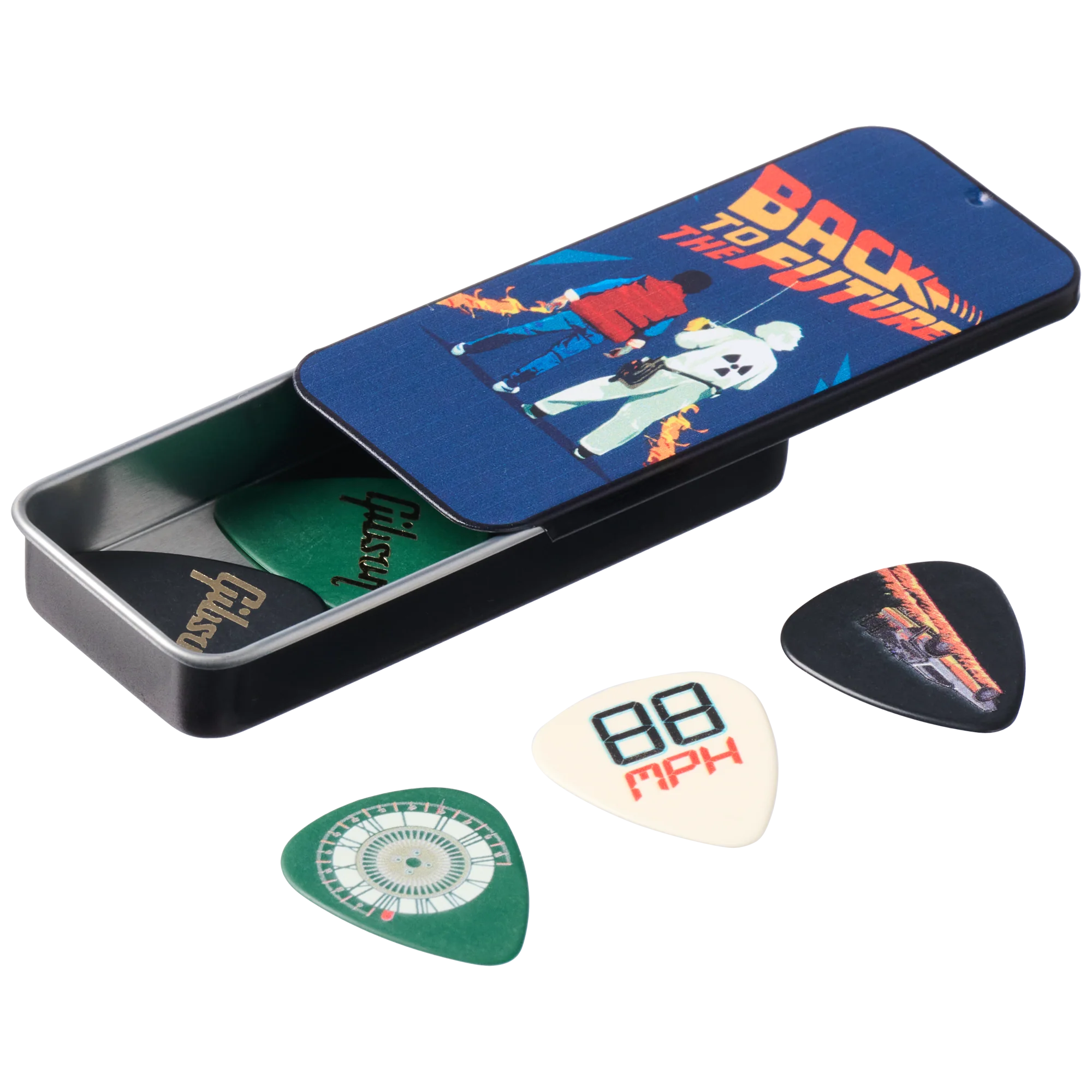 Gibson Back to the Future Pick Tin