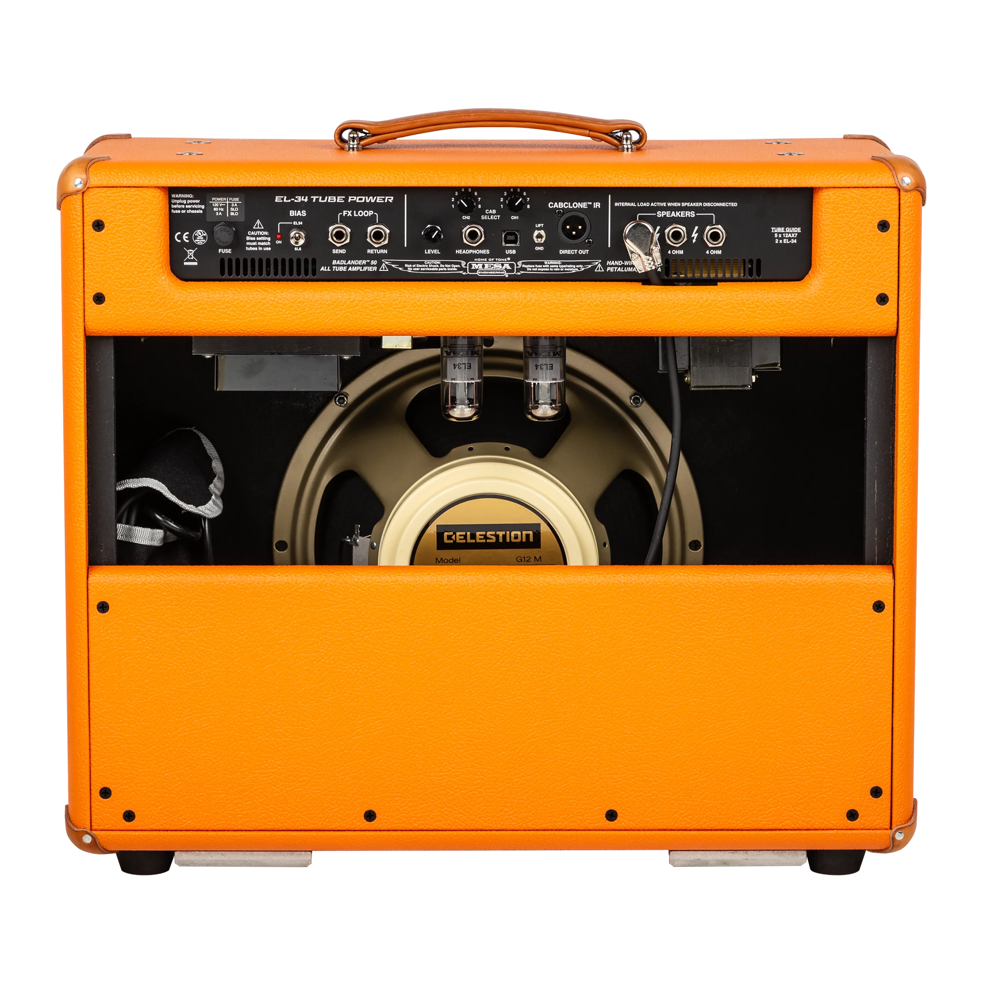 Mesa/Boogie Custom Configured Badlander 50 1x12 Combo, Orange Bronco