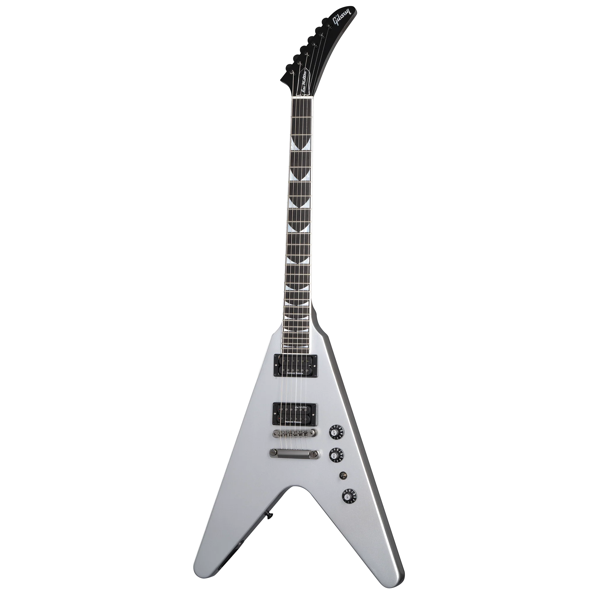 Gibson Dave Mustaine Flying V EXP, Silver Metallic