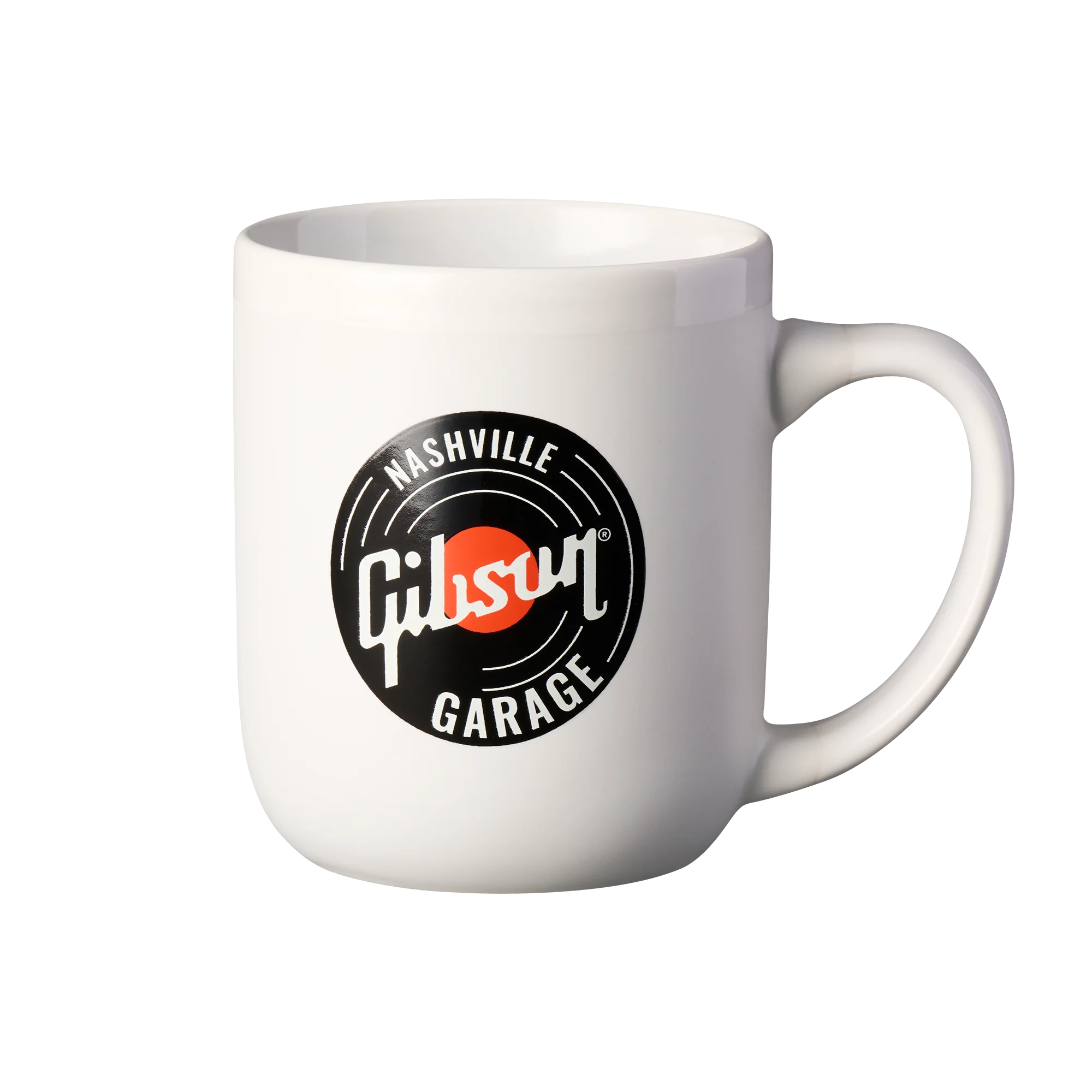 Gibson Garage Nashville Coffee Mug, White, 16 oz., Exclusive