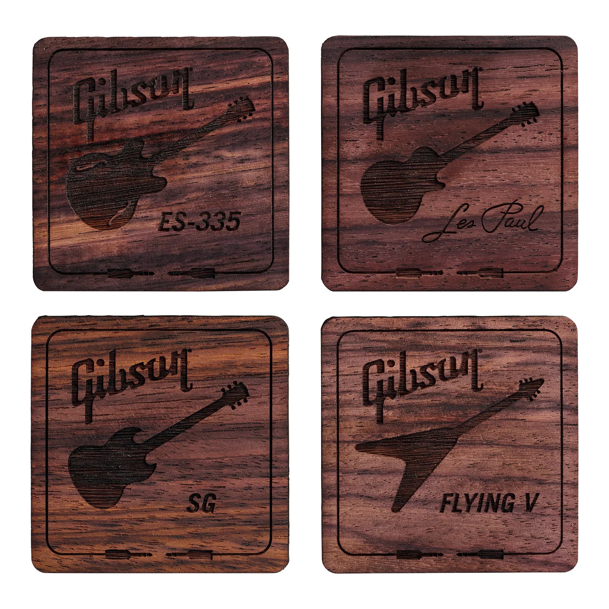 Gibson Rosewood Fretboard Magnet Set, Exclusive