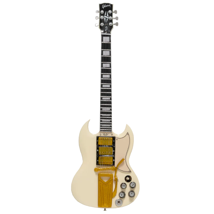 Gibson Sister Rosetta Tharpe AXE HEAVEN '61 Les Paul SG 1:4 Scale Mini Guitar Model, Exclusive
