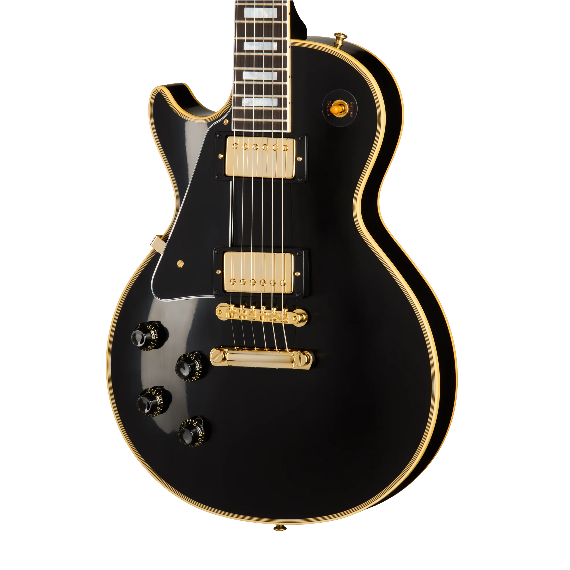 Gibson Custom 1957 Les Paul Custom Reissue 2-Pickup, Left-Handed, VOS, Ebony