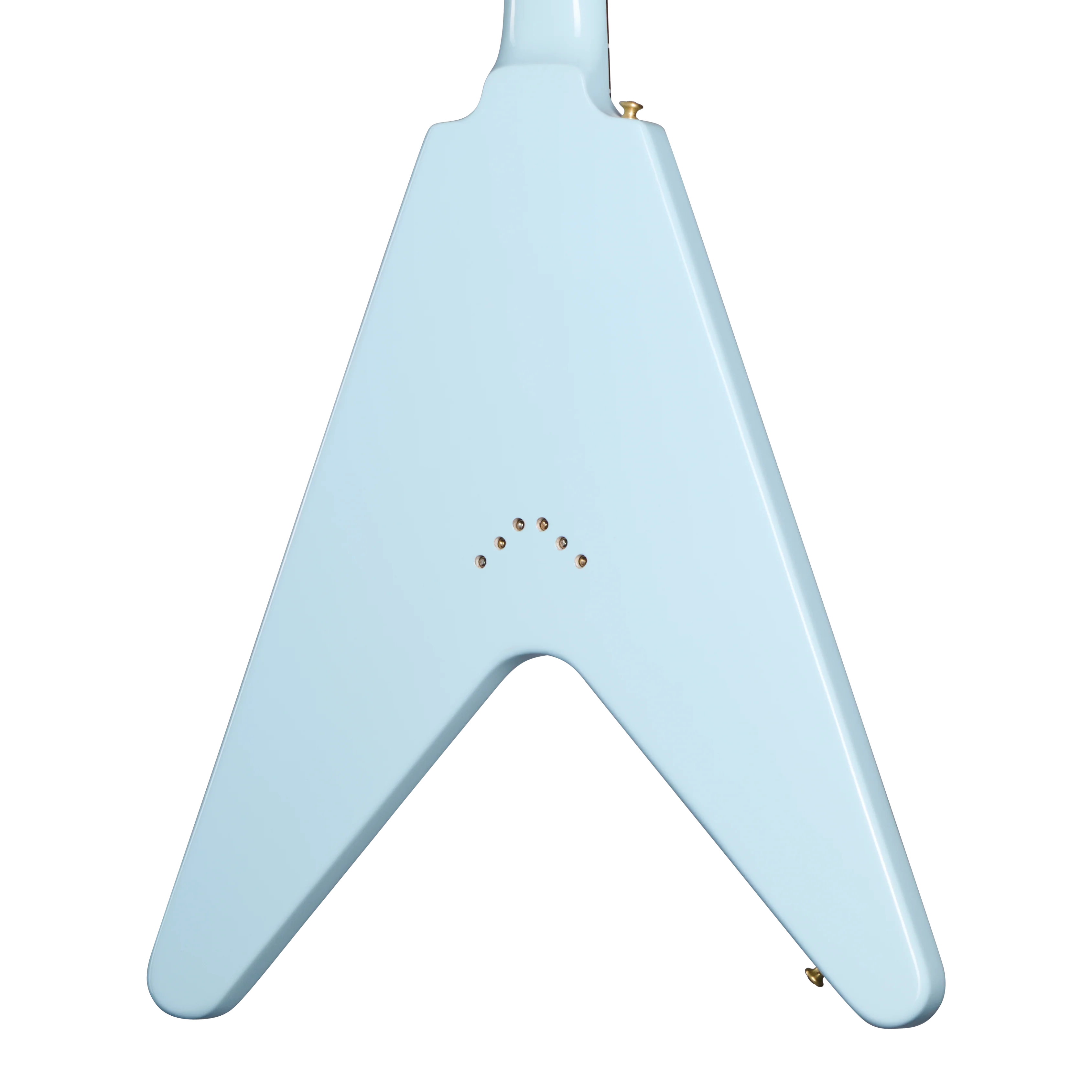 Gibson Custom 1958 Korina Flying V Reissue, Frost Blue VOS