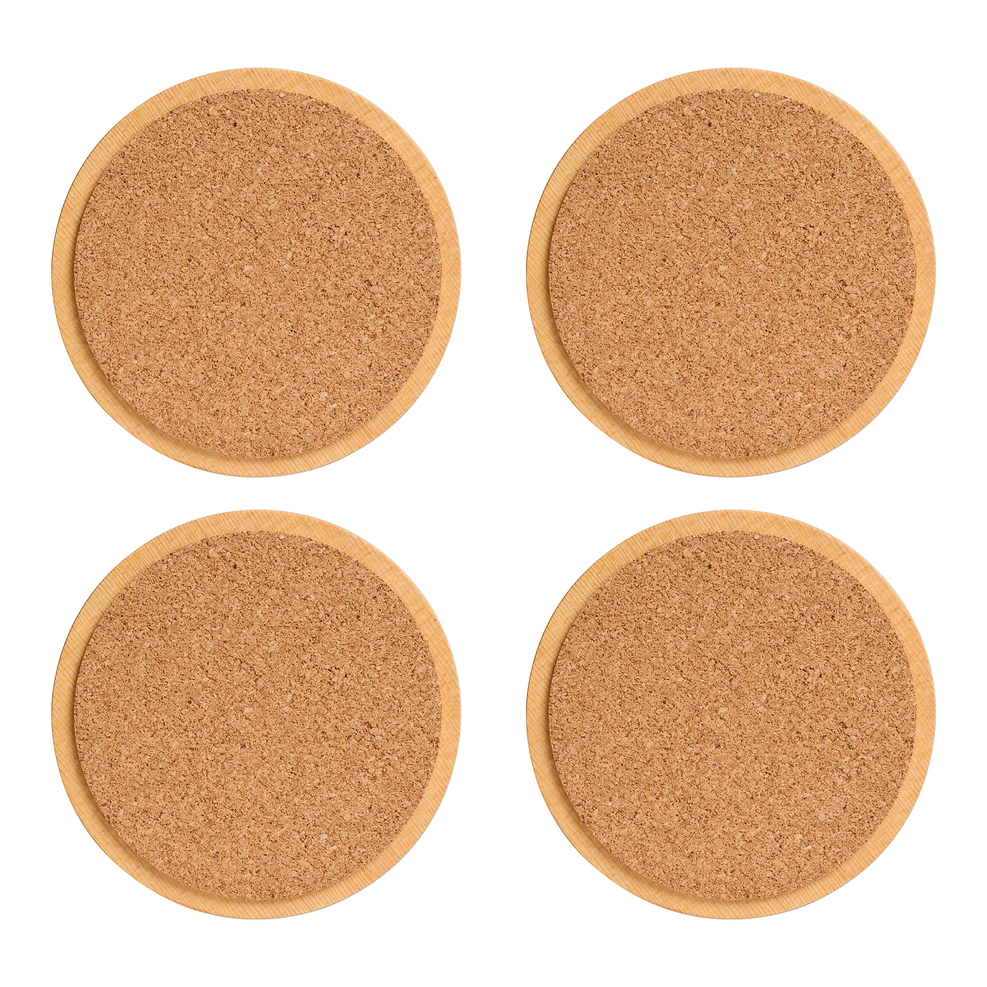 Gibson Sitka Spruce Soundhole Coaster Set, Exclusive