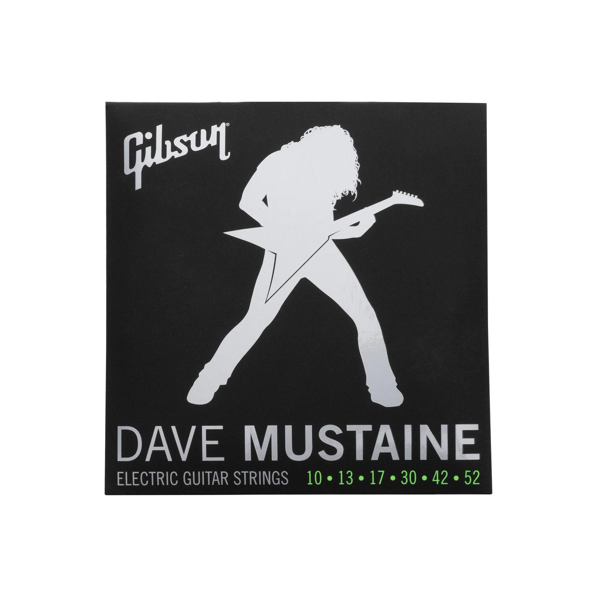 Gibson Dave Mustaine Electric Guitar String Set, Signature Gauge