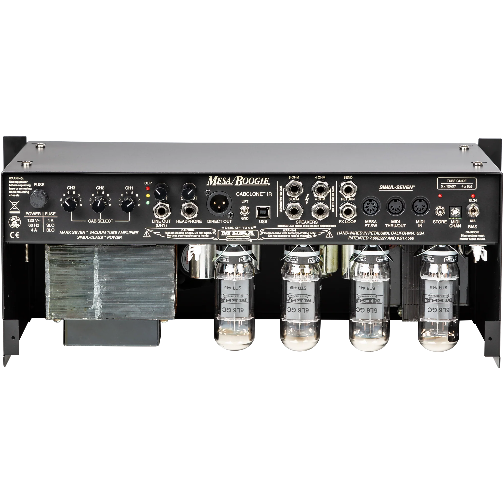 Mesa/Boogie Mark VII Rackmount Head, UK, Black