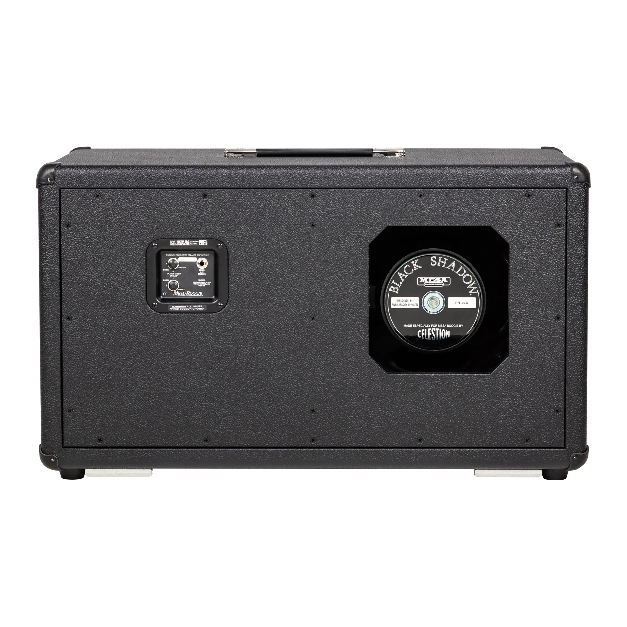 Mesa/Boogie 2X12 Road King Horizontal Cabinet, Black Bronco