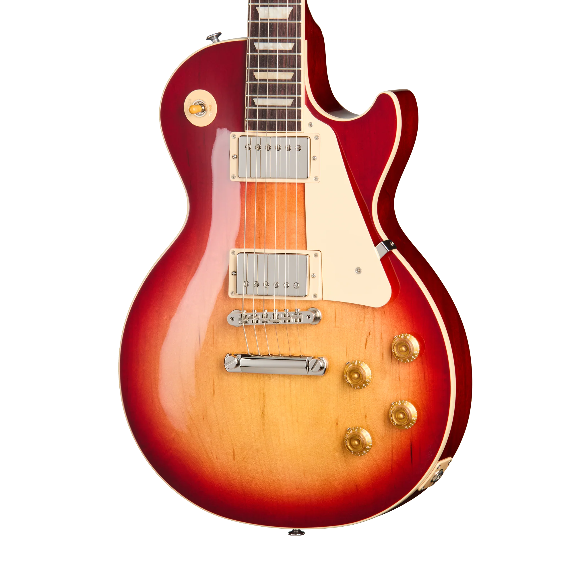 Gibson Les Paul Standard 50s Plain Top, Dark Cherry Sunburst, Exclusive