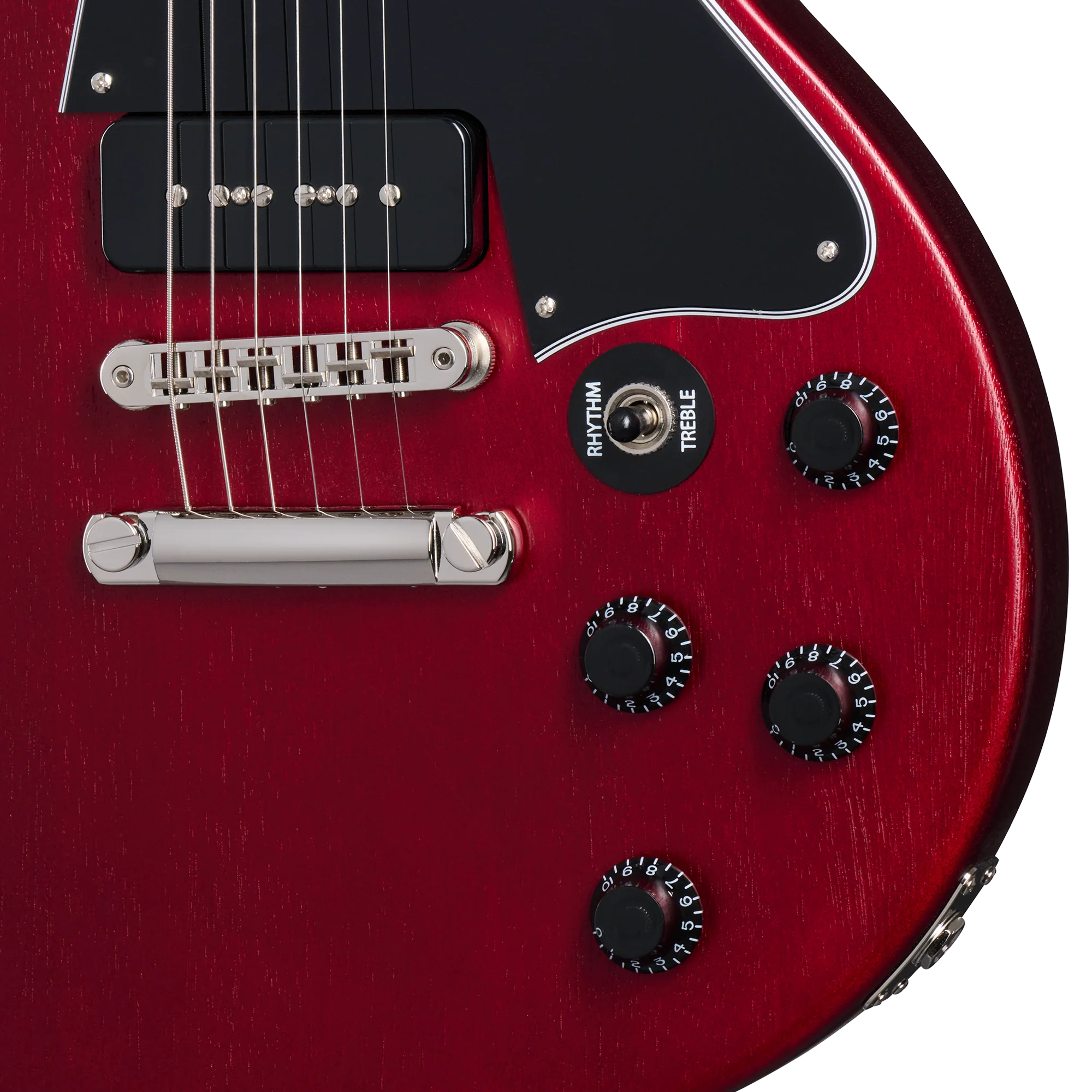 Gibson Rick Beato Les Paul Special Double Cut, Sparkling Burgundy Satin