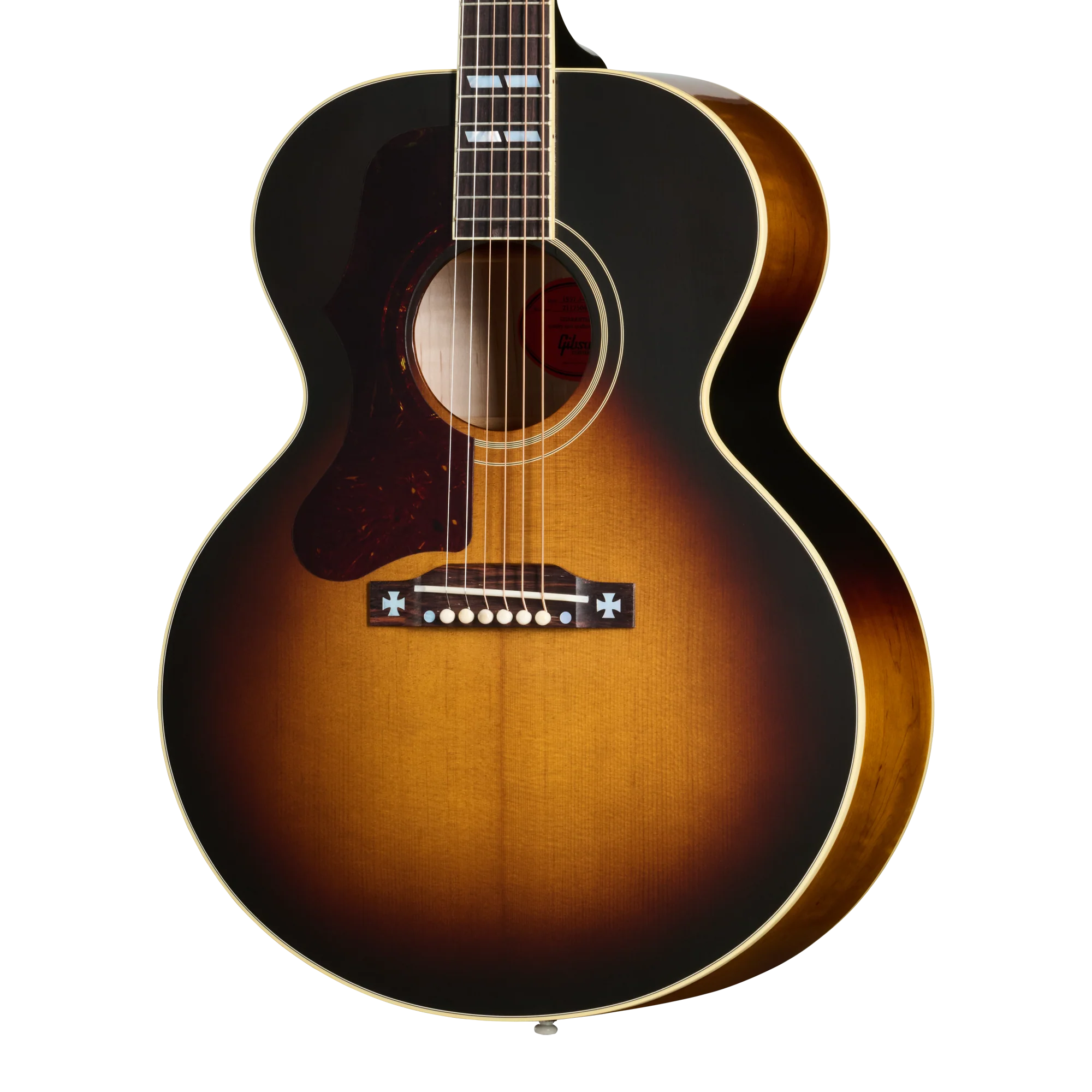 Gibson Custom 1952 J-185 Reissue, Left-Handed, Vintage Sunburst