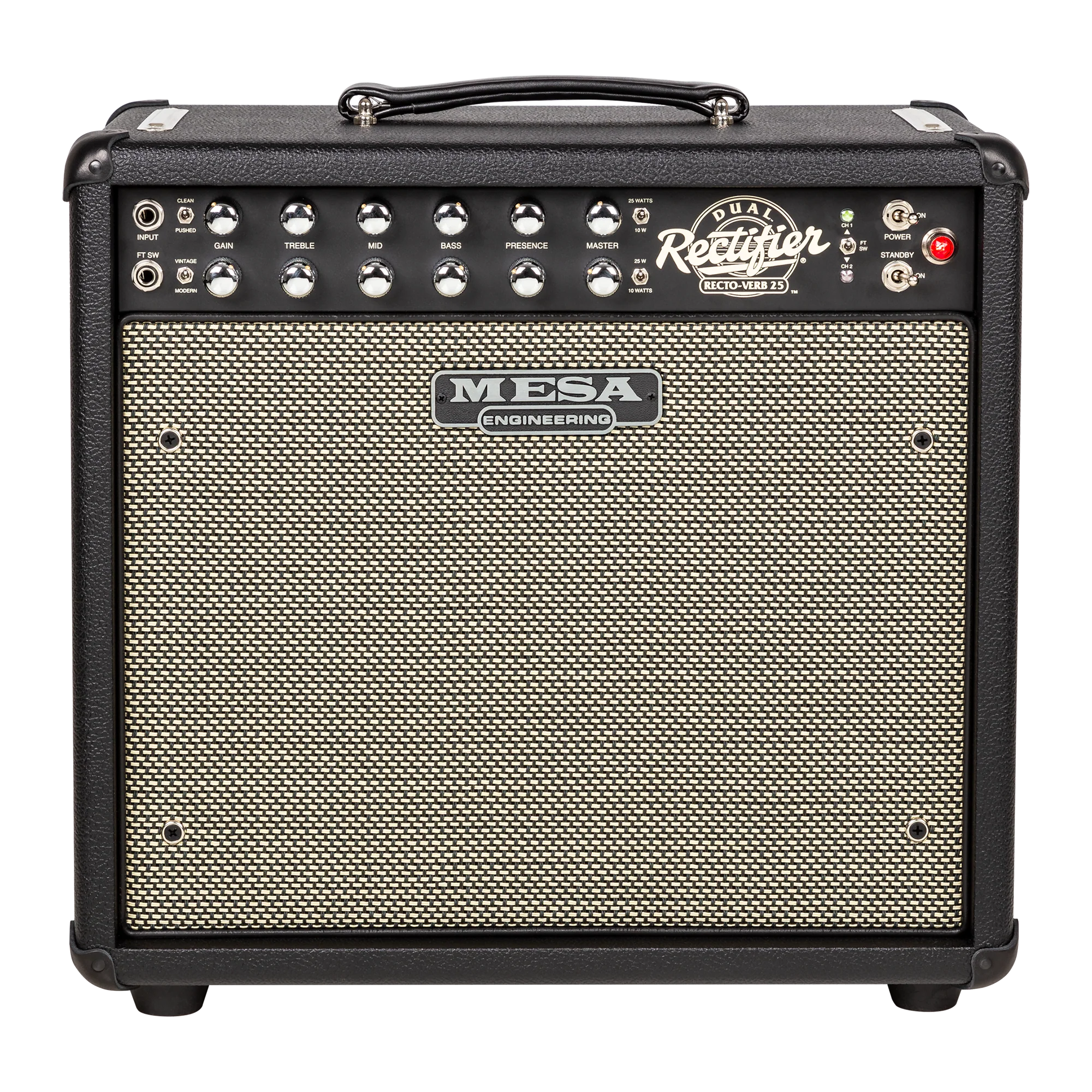 Mesa/Boogie Recto-Verb 25 1x12 Combo, Black Bronco