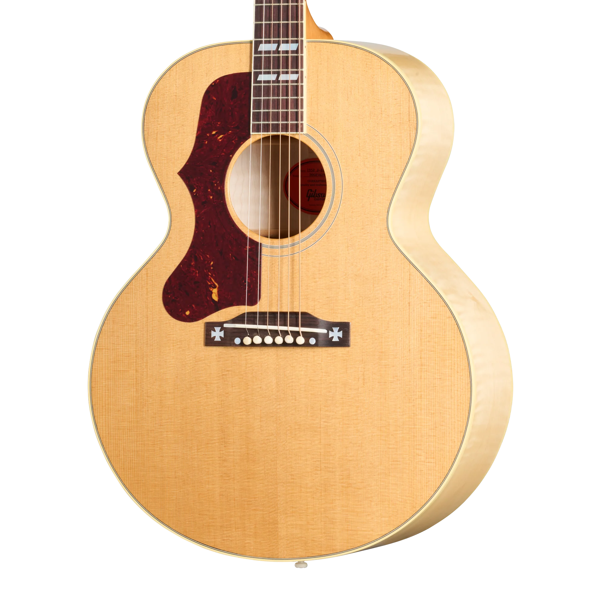 Gibson Custom 1952 J-185 Reissue, Left-Handed, Antique Natural