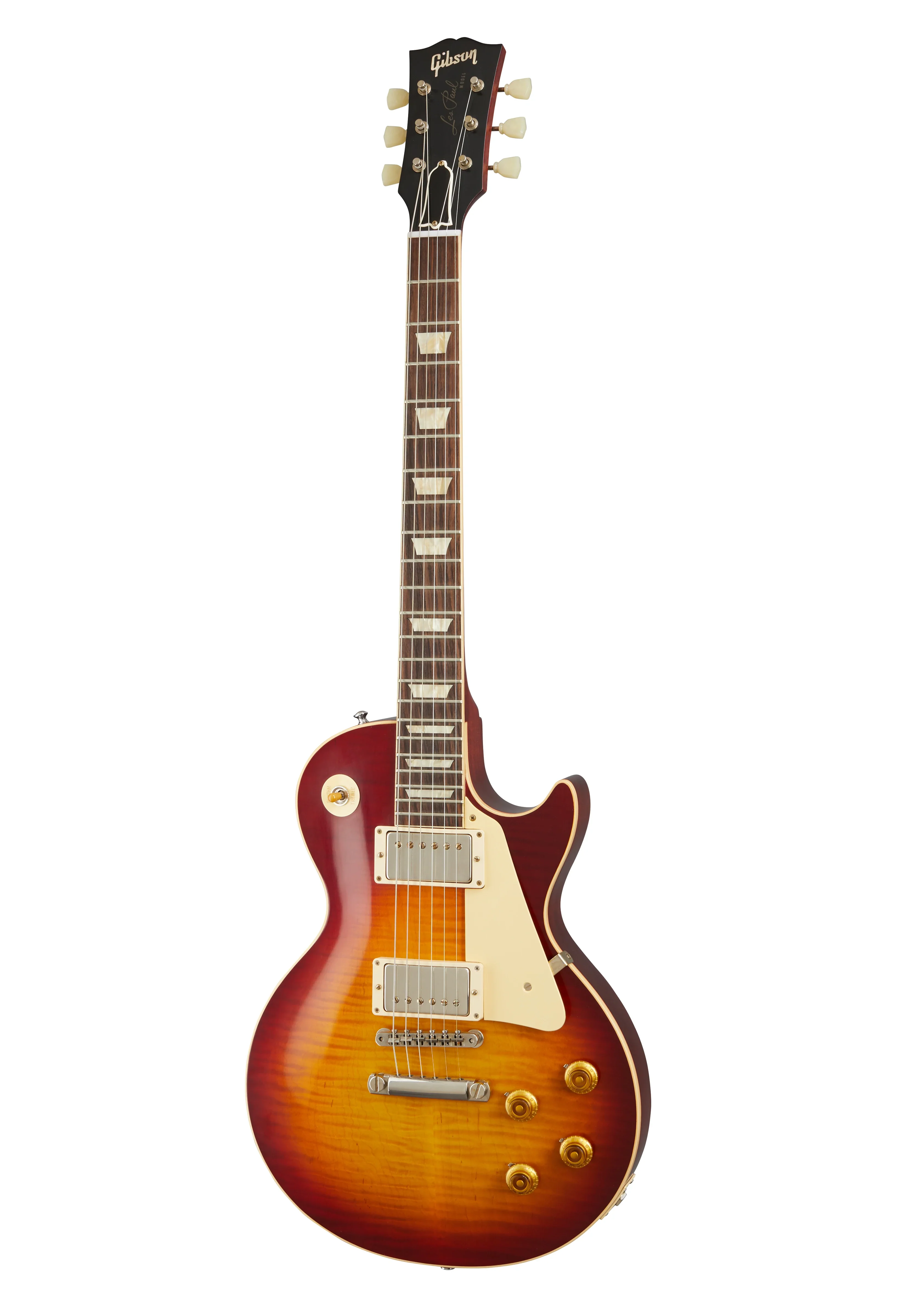Gibson Custom 60th Anniversary 1960 Les Paul Standard V1 VOS, Deep Cherry Sunburst, V1 Deep Cherry Sunburst