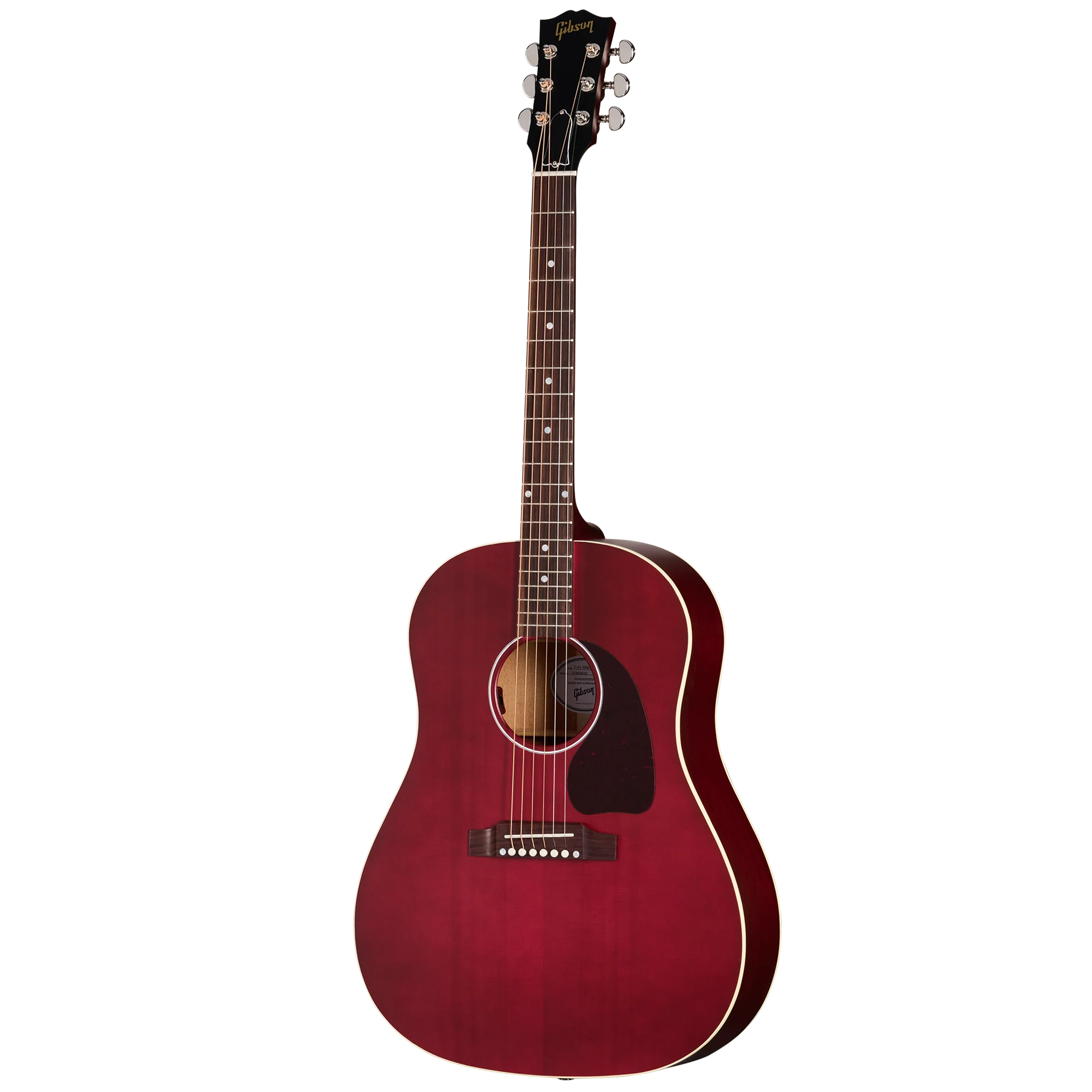 Gibson J-45 Special, Satin Wine Red