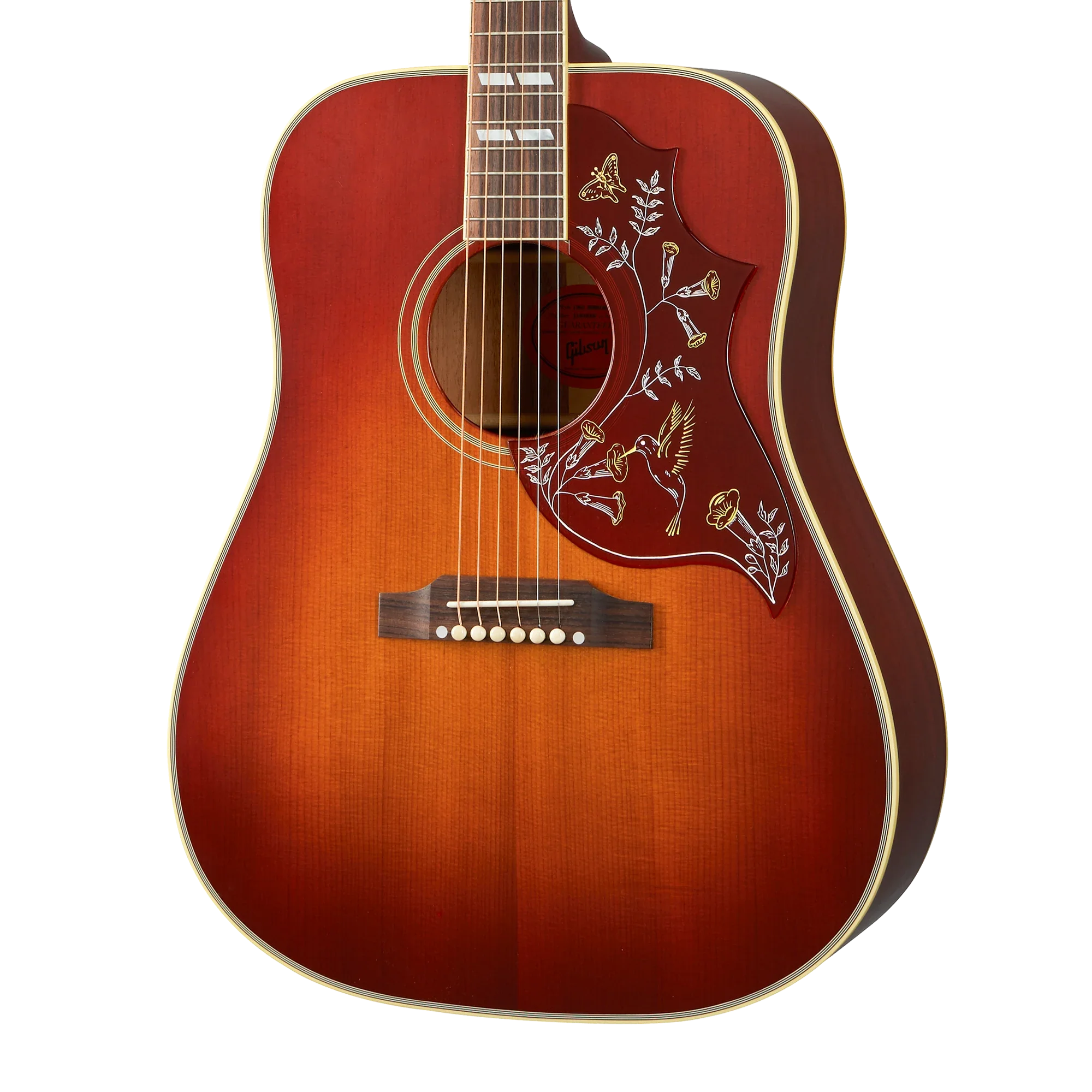 Gibson Custom 1960 Hummingbird Reissue, Heritage Cherry Sunburst