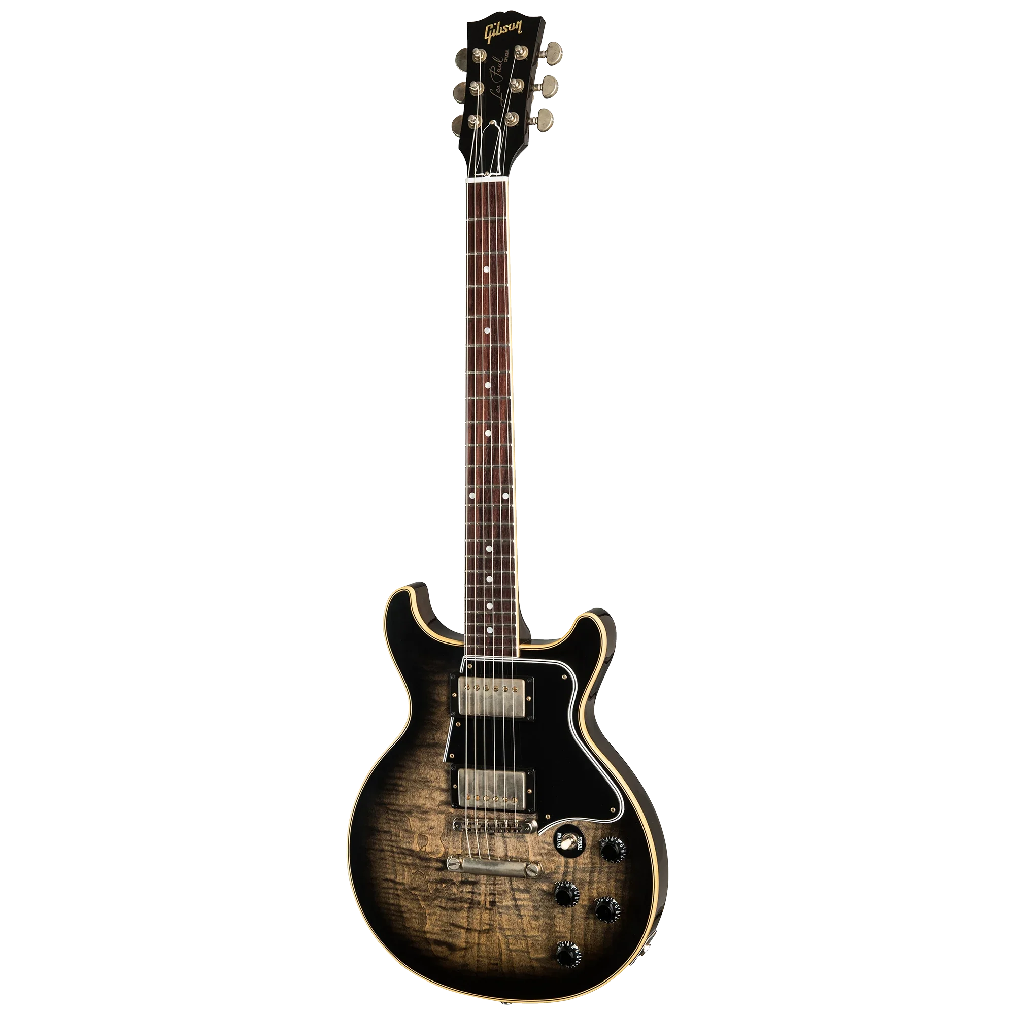 Gibson Custom Les Paul Special Double Cut Figured Maple Top VOS, Cobra Burst