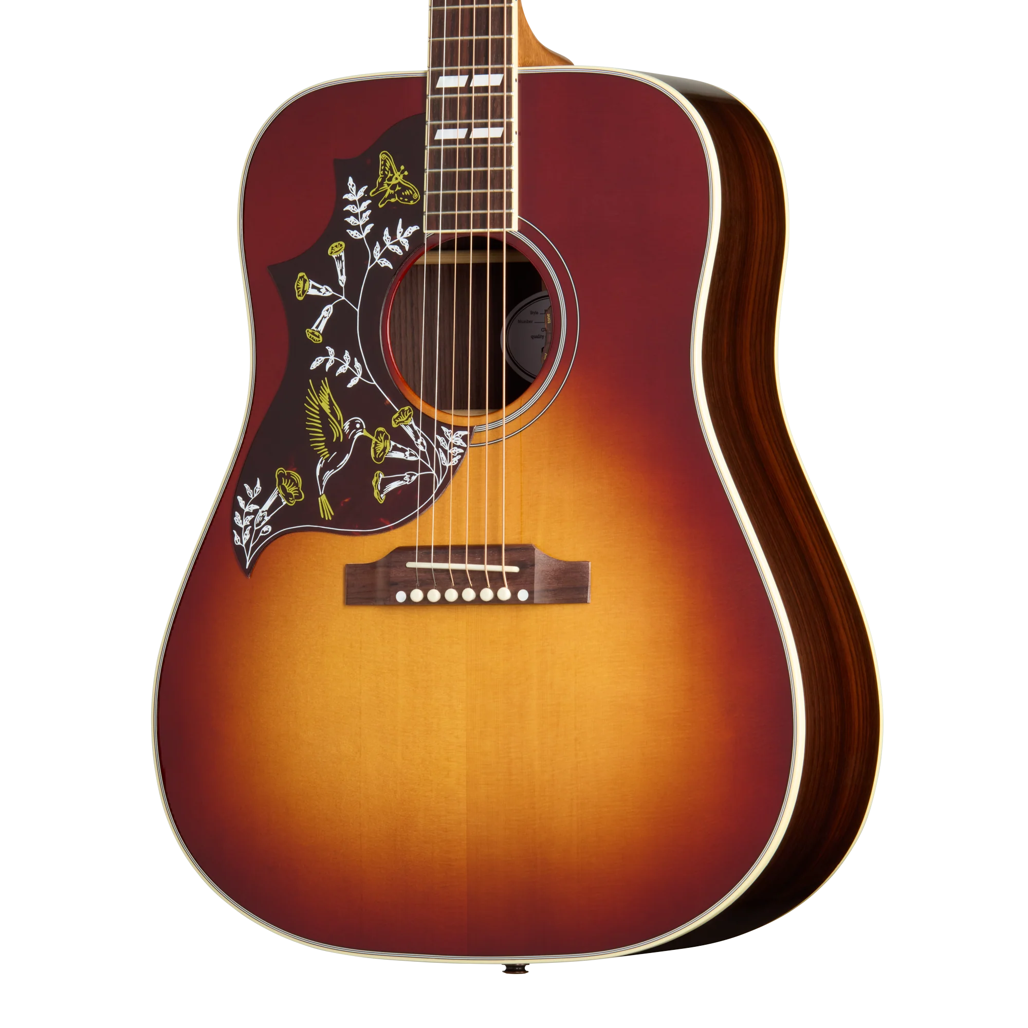 Gibson Hummingbird Standard Rosewood, Left-Handed, Rosewood Burst