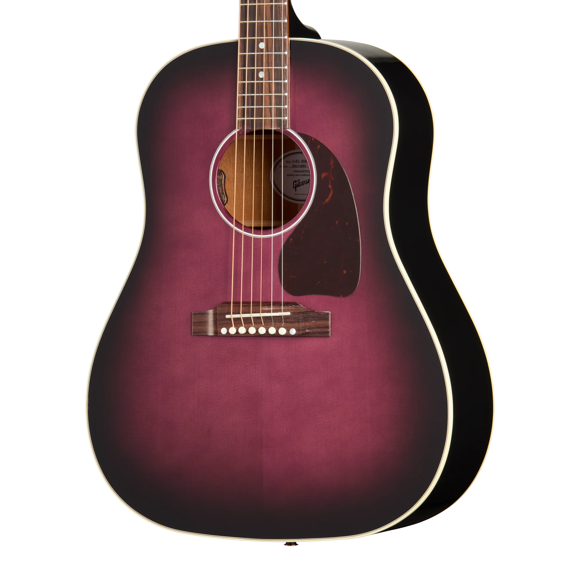 Gibson J-45 Standard, Purple Burst