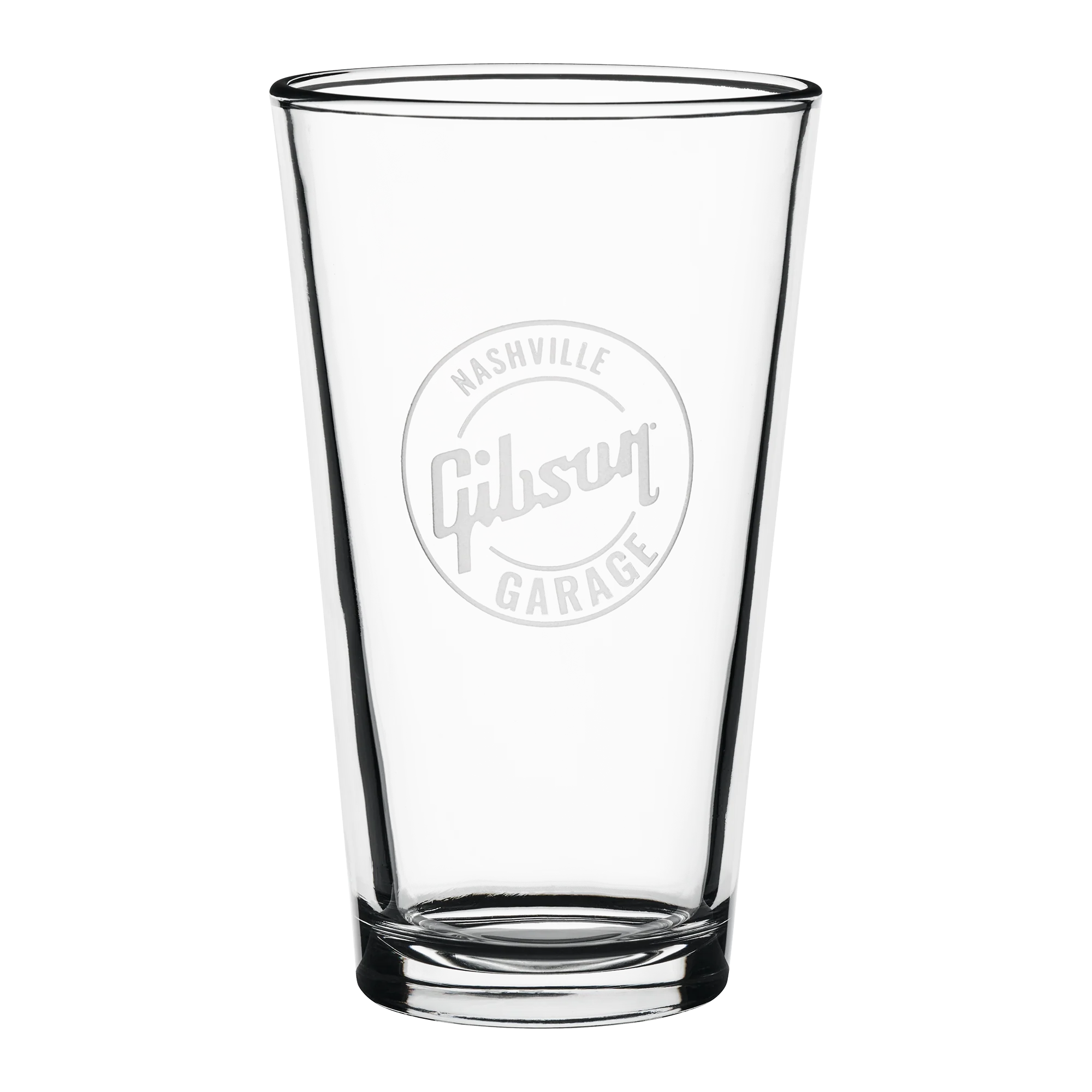 Gibson Garage Nashville Pint Glass, 16 oz., Exclusive