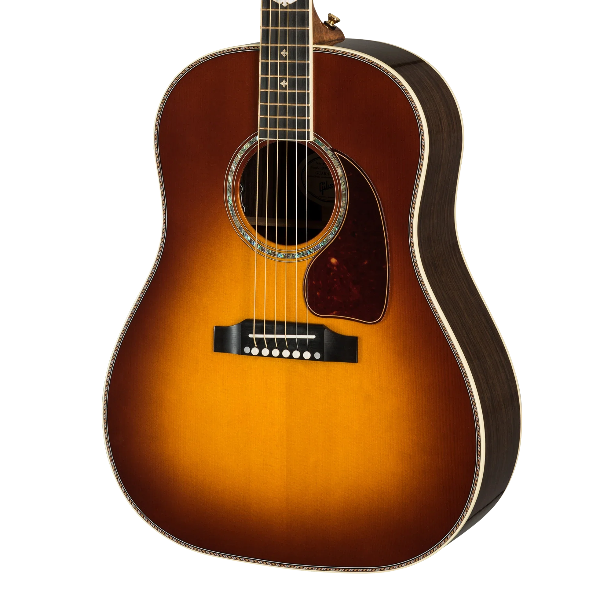 Gibson Custom J-45 Deluxe Rosewood, Rosewood Burst