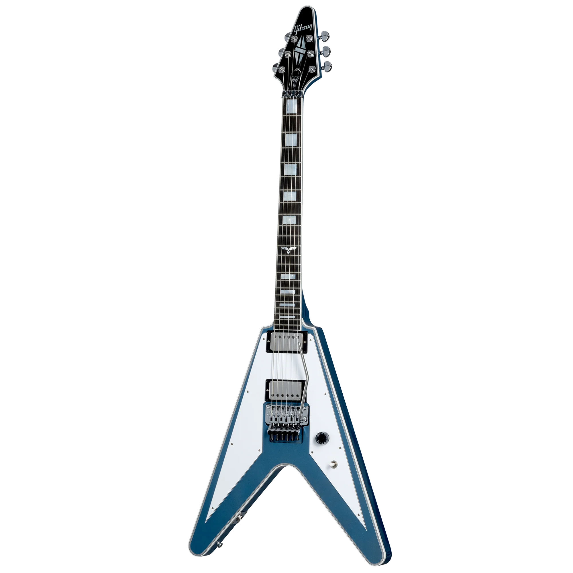 Gibson Custom Richie Faulkner Flying V Custom, Pelham Blue