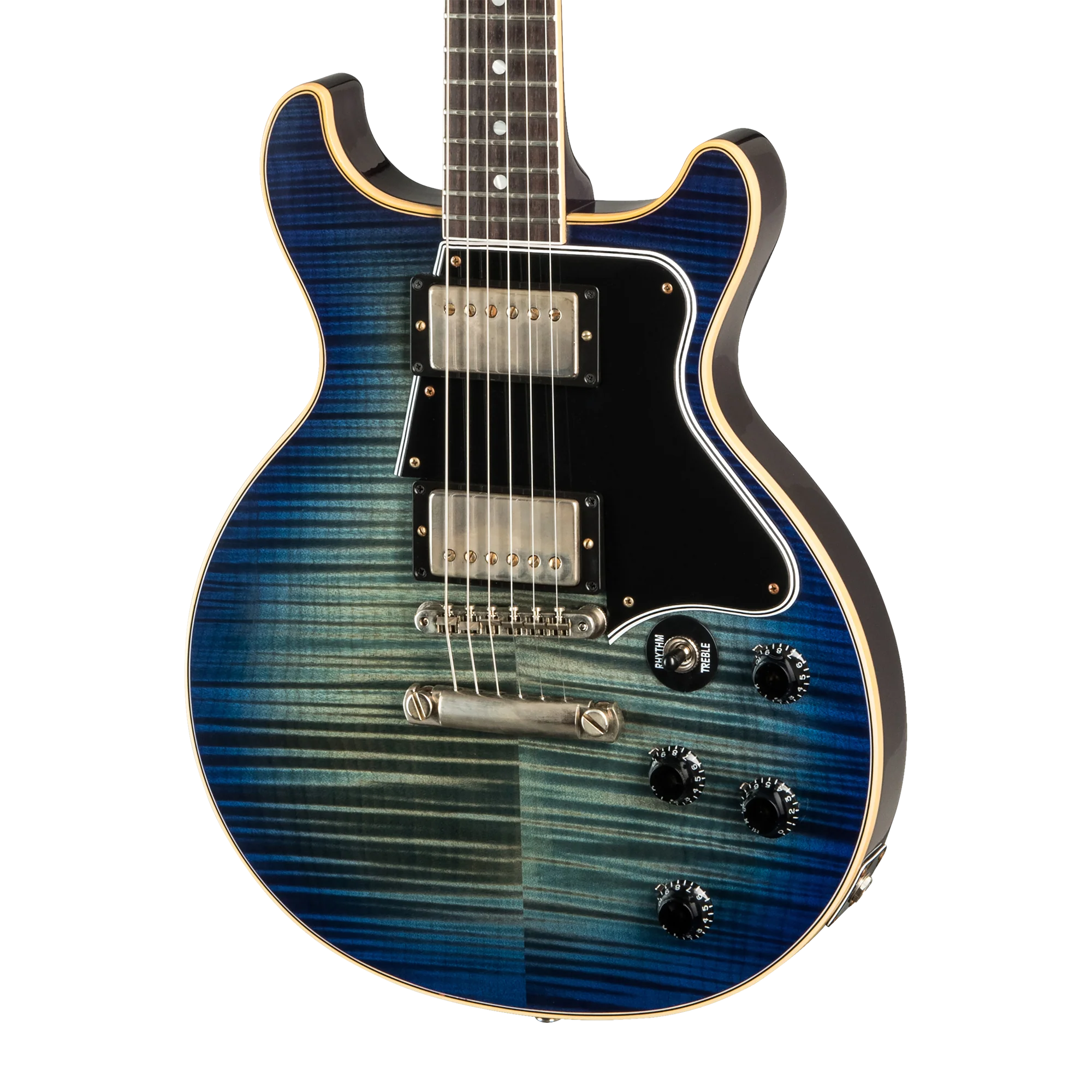 Gibson Custom Les Paul Special Double Cut Figured Top, Blue Burst