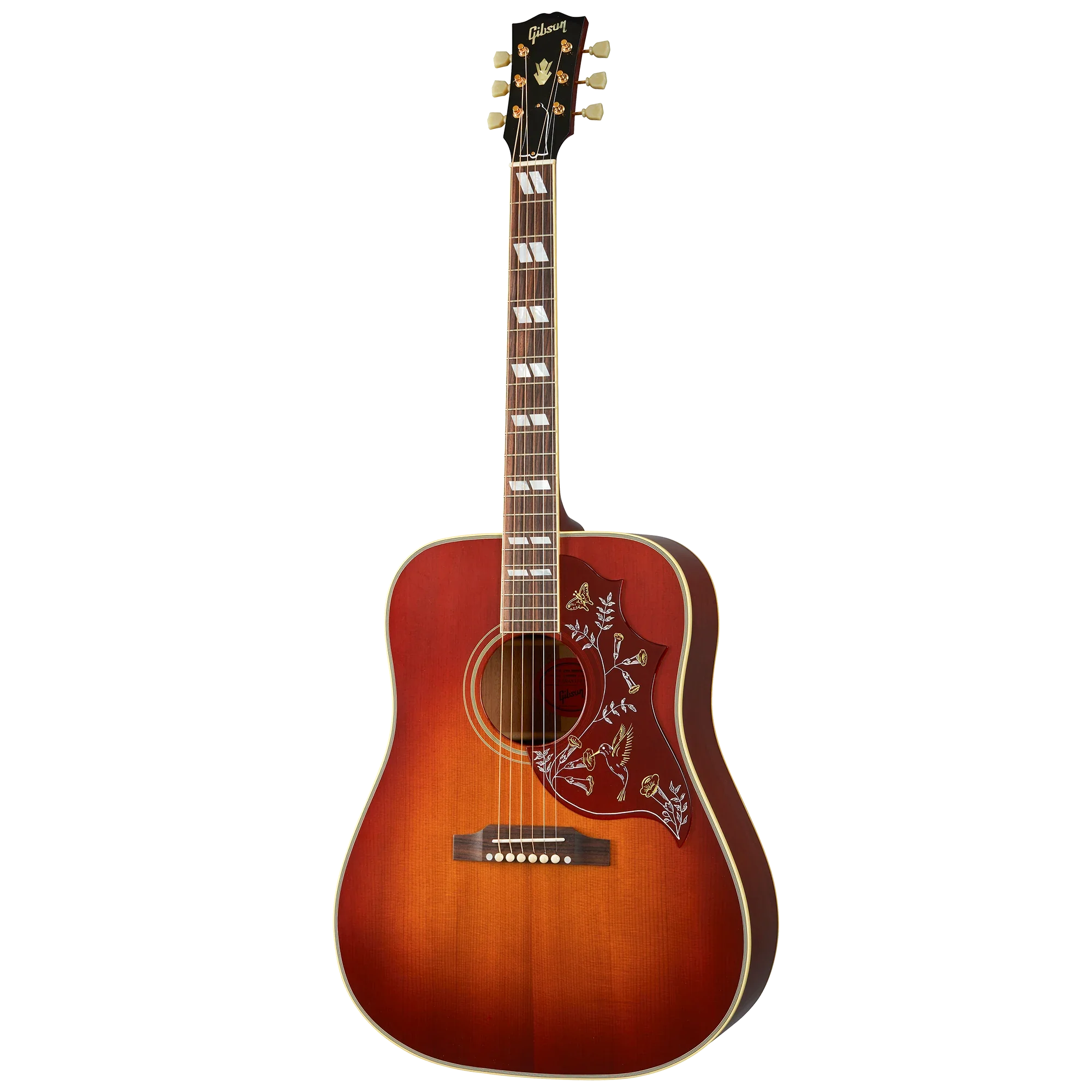 Gibson Custom 1960 Hummingbird Reissue, Heritage Cherry Sunburst
