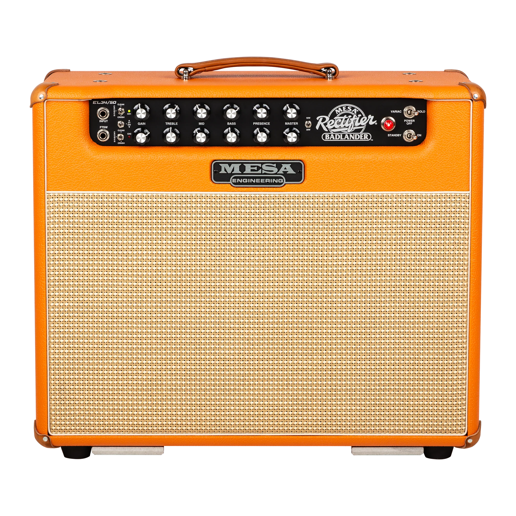 Mesa/Boogie Custom Configured Badlander 50 1x12 Combo, Orange Bronco
