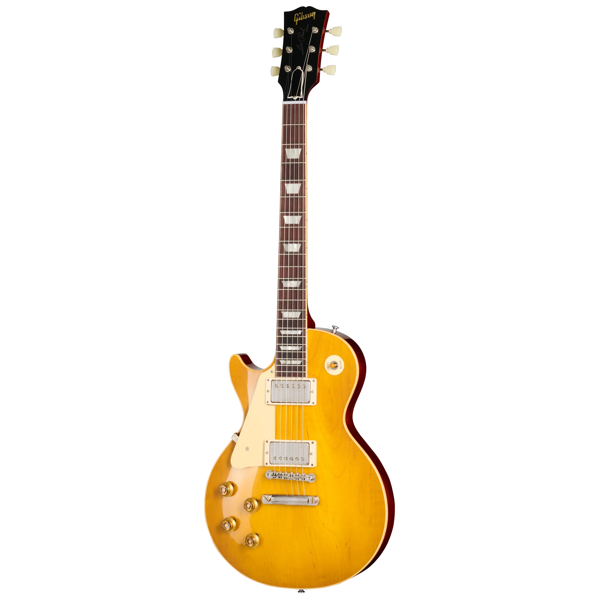 Gibson Custom 1958 Les Paul Standard Reissue, Left-Handed, VOS, Lemon Burst