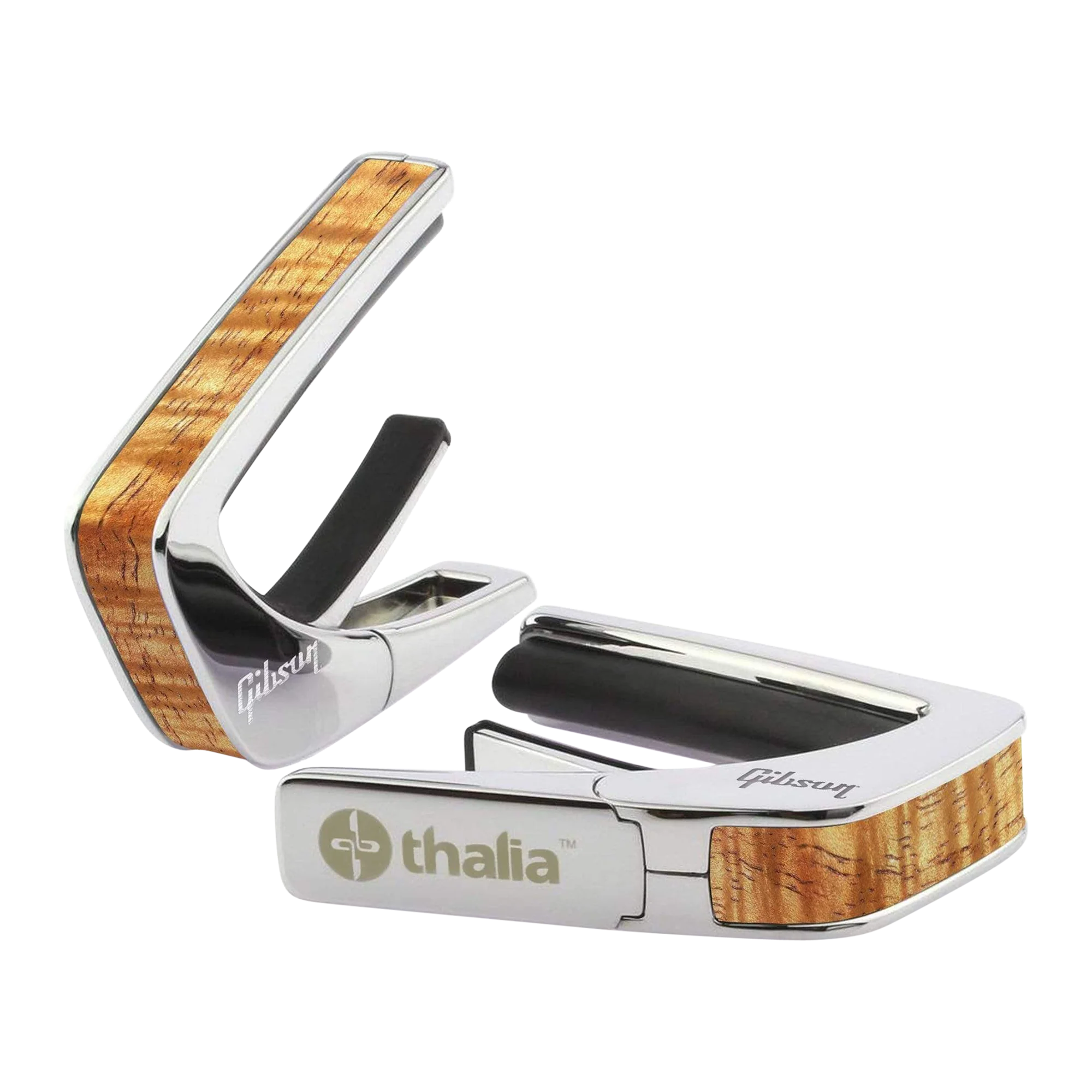 Gibson Hawaiian Koa Capo, Chrome, Exclusive